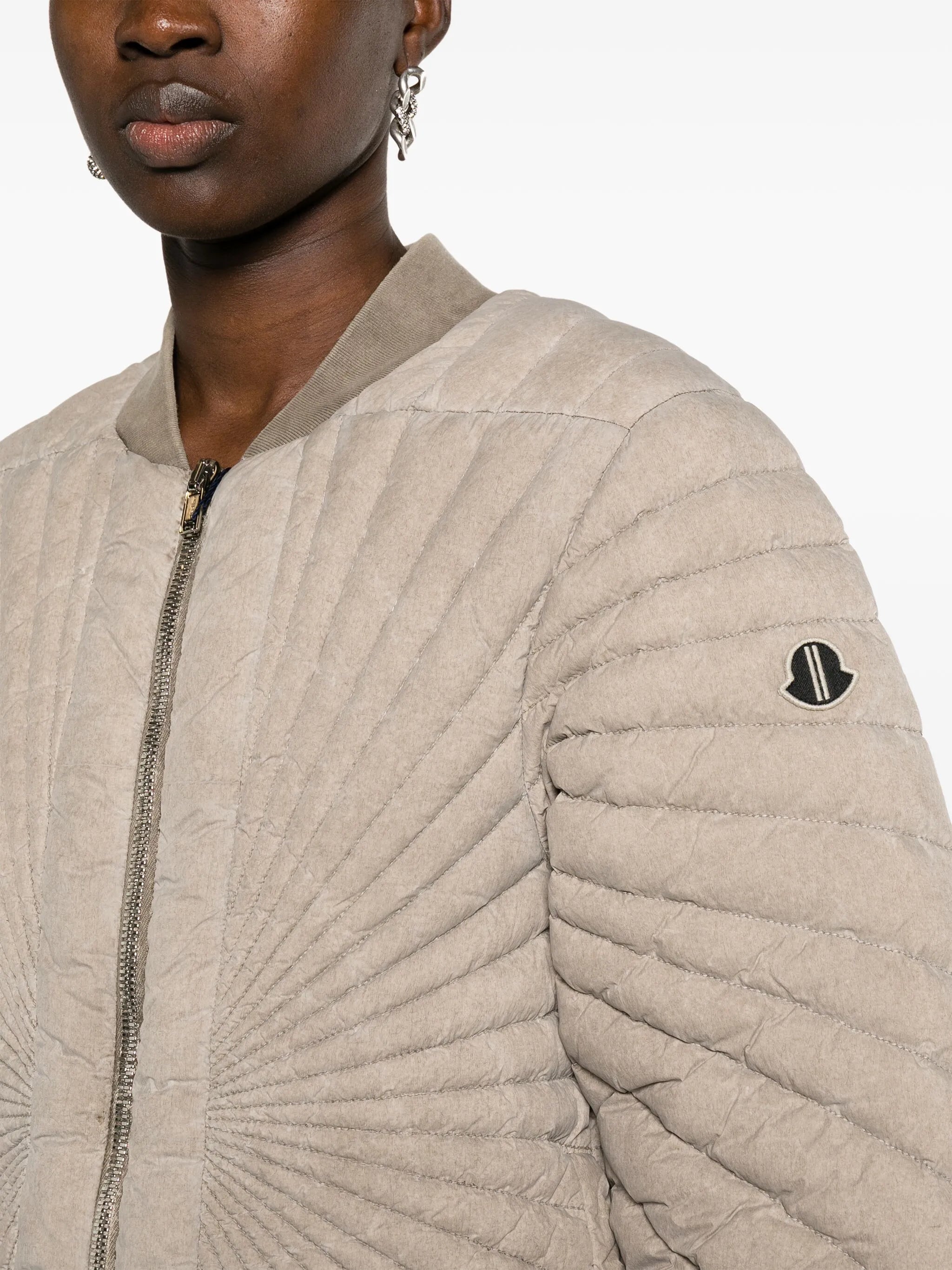 Radiance Flight padded bomber jacket