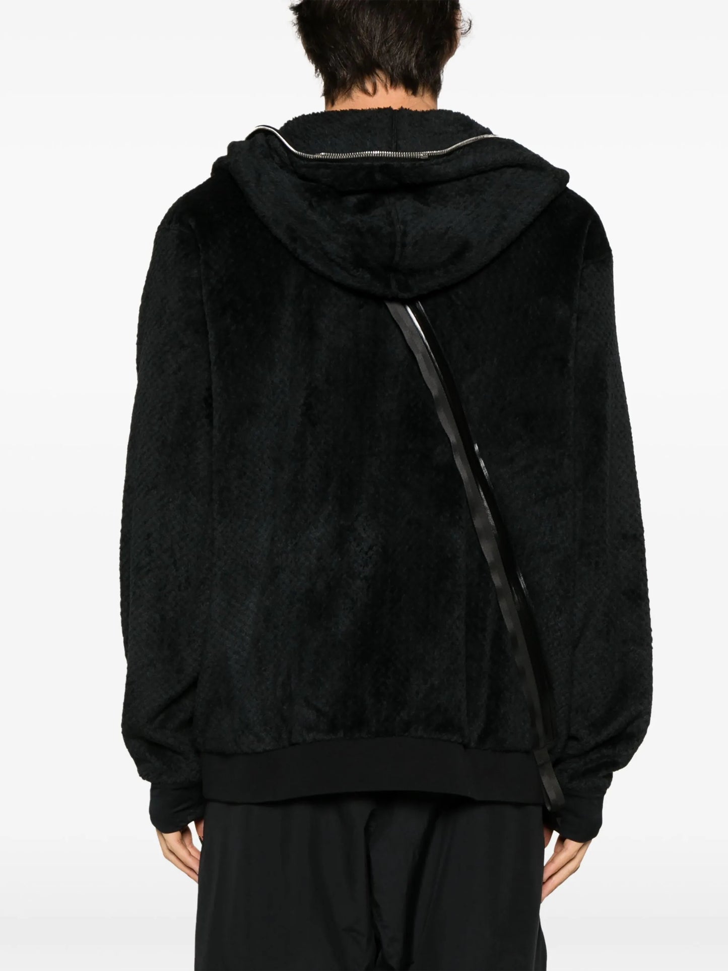 High Loft fleece zip-up hoodie