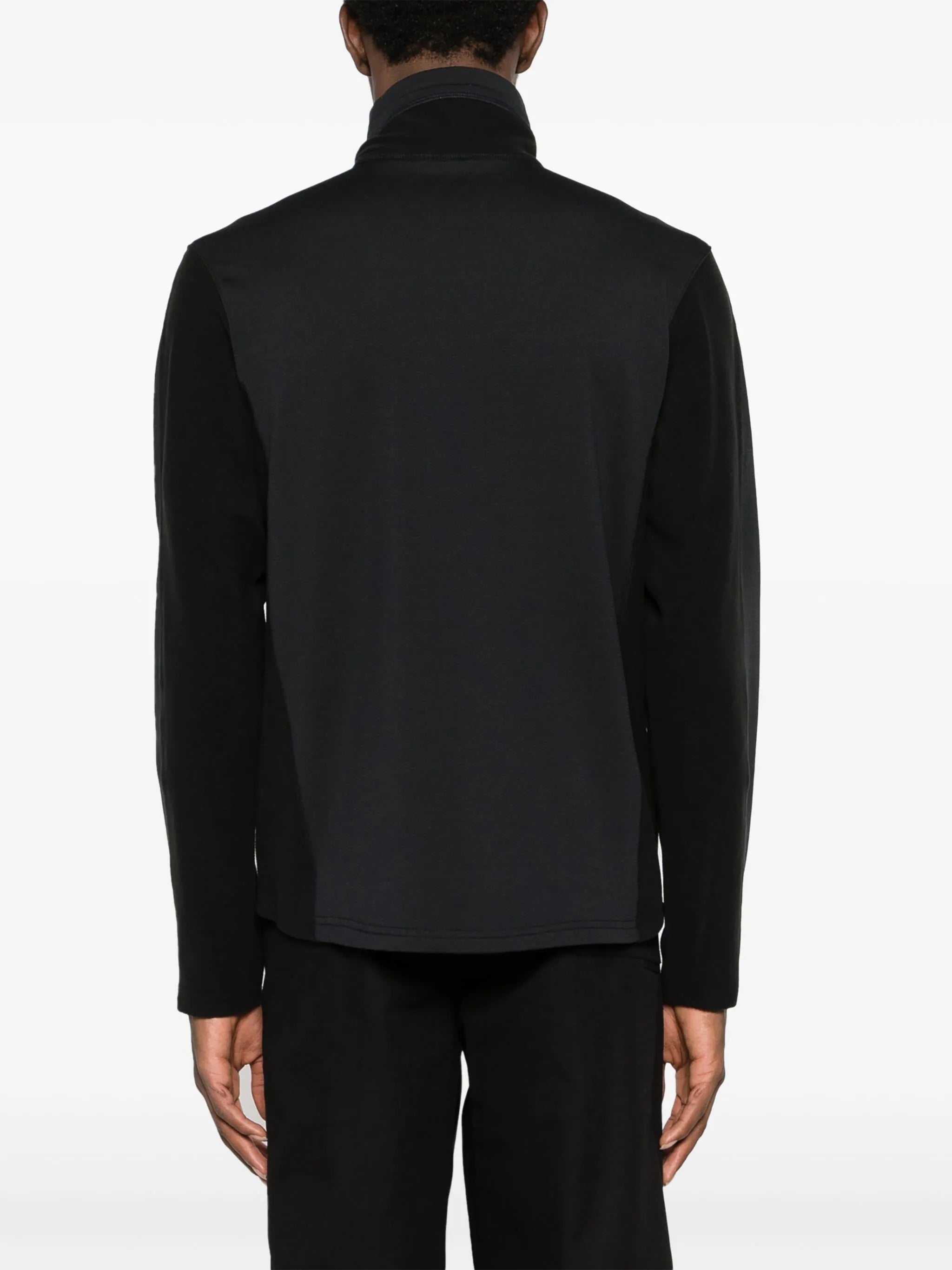 logo-print zip-up sweatshirt