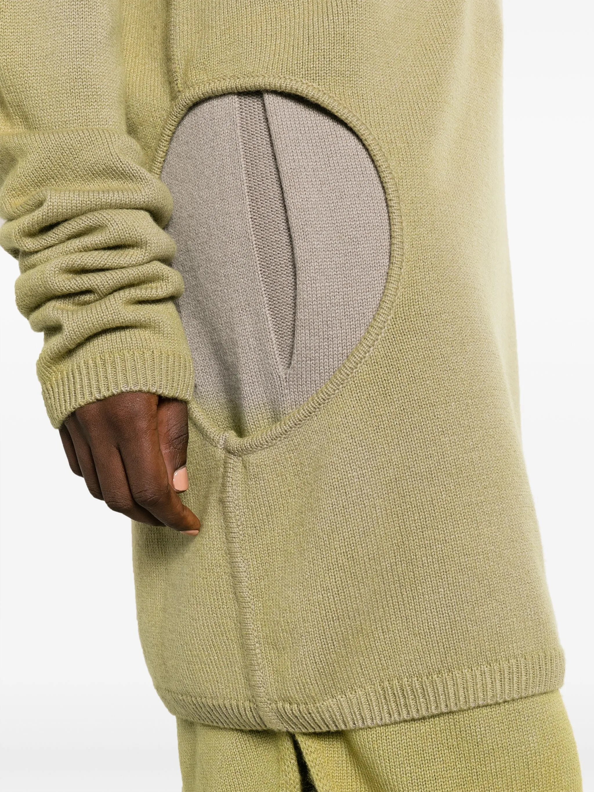 Subhuman cut-out jumper