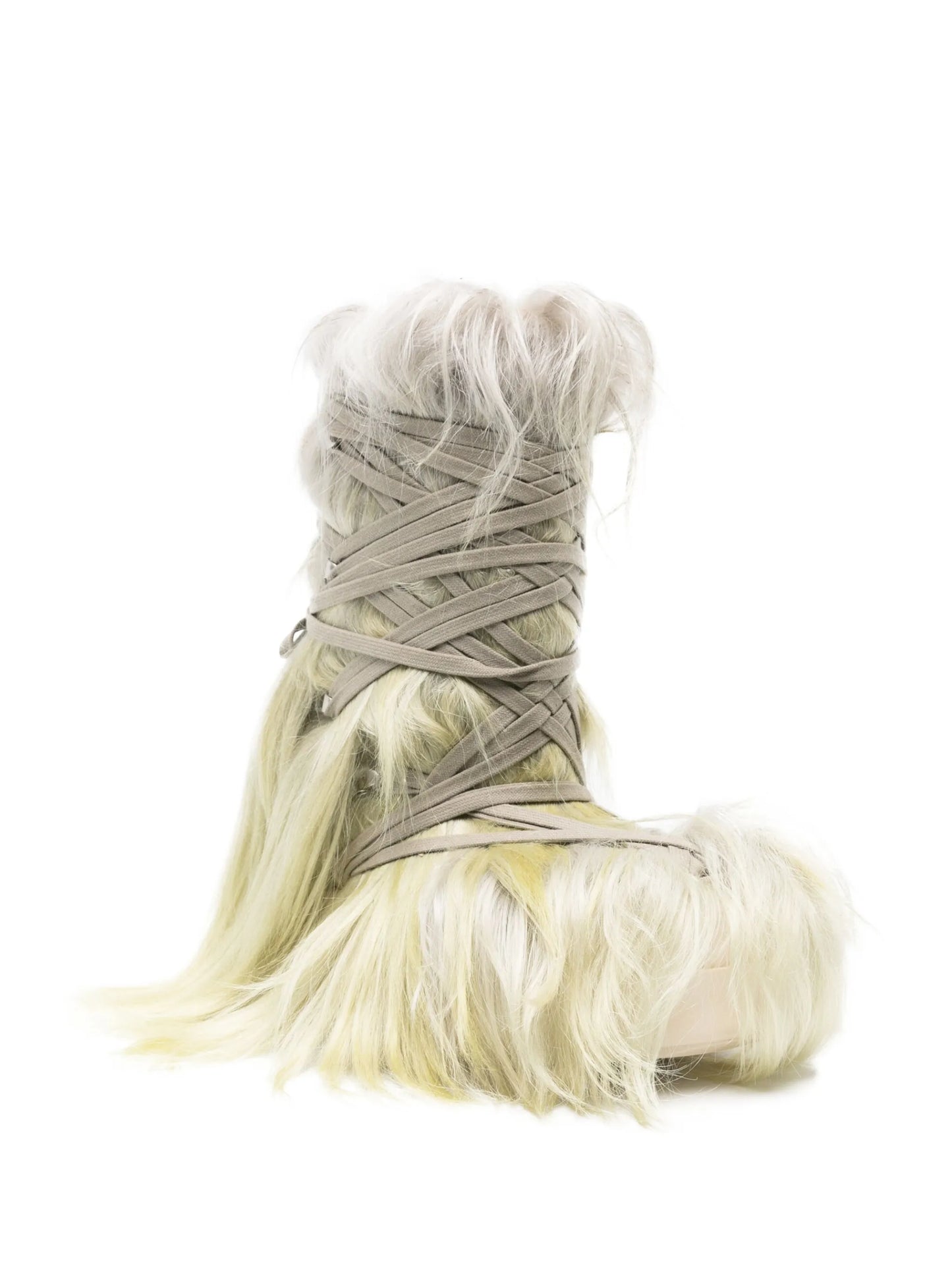 Bigrocks gradient fur boots