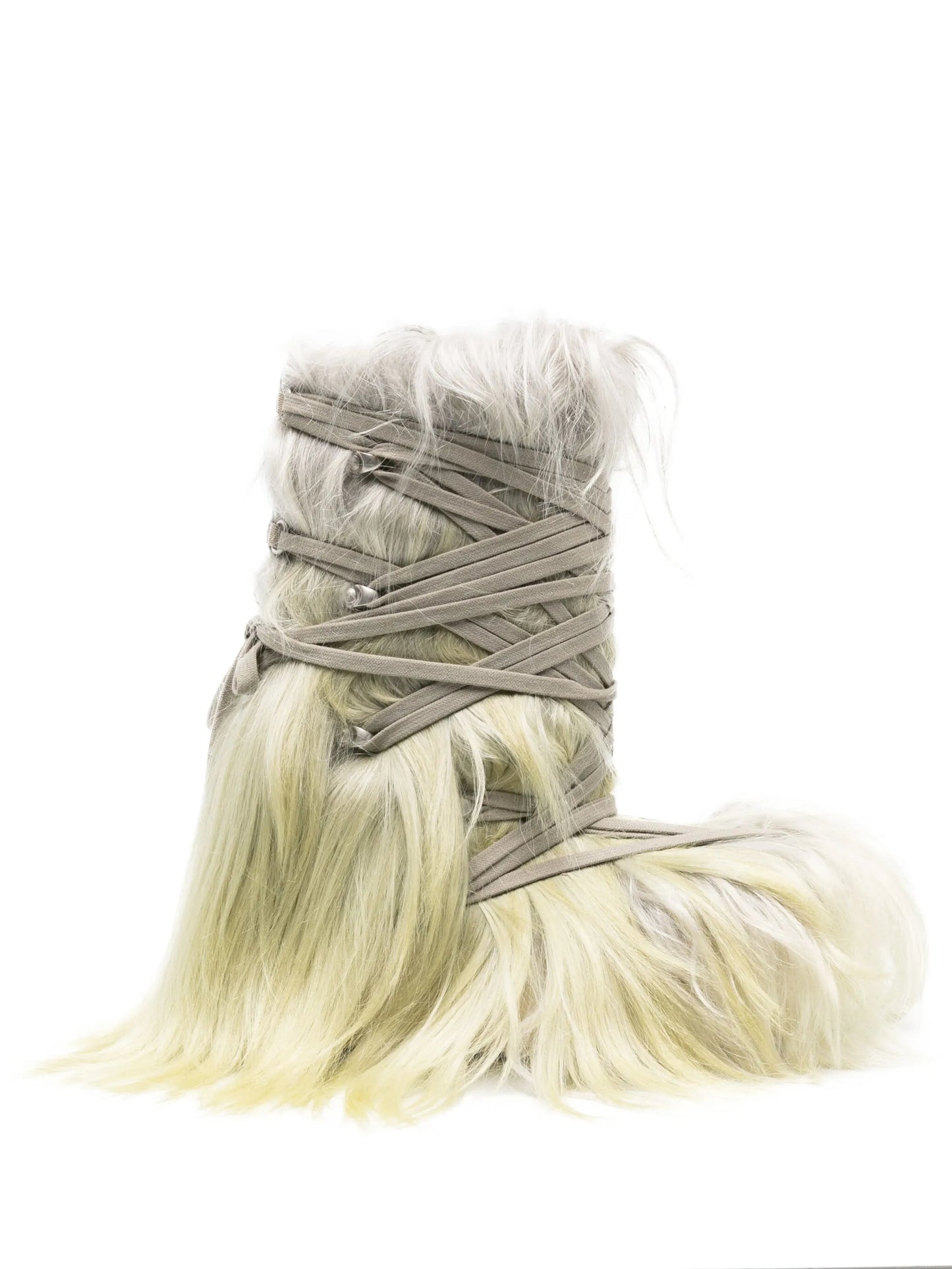 Bigrocks gradient fur boots
