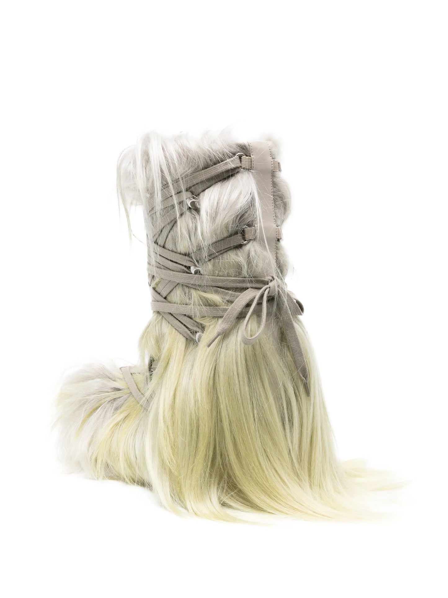 Bigrocks gradient fur boots