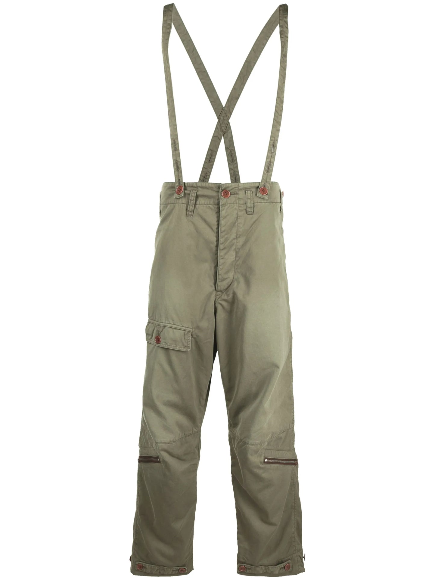Northdrop cotton-blend wide-leg trousers