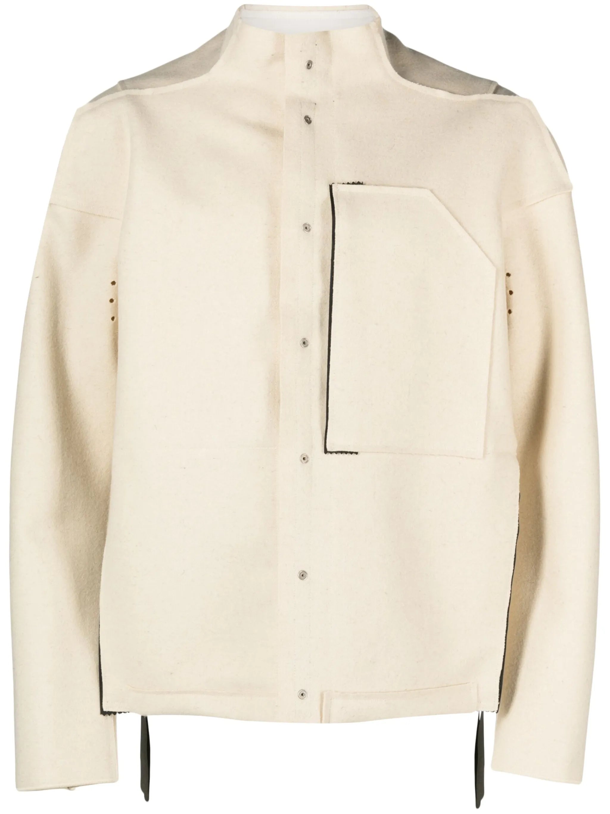 J70-BU wool shirt jacket
