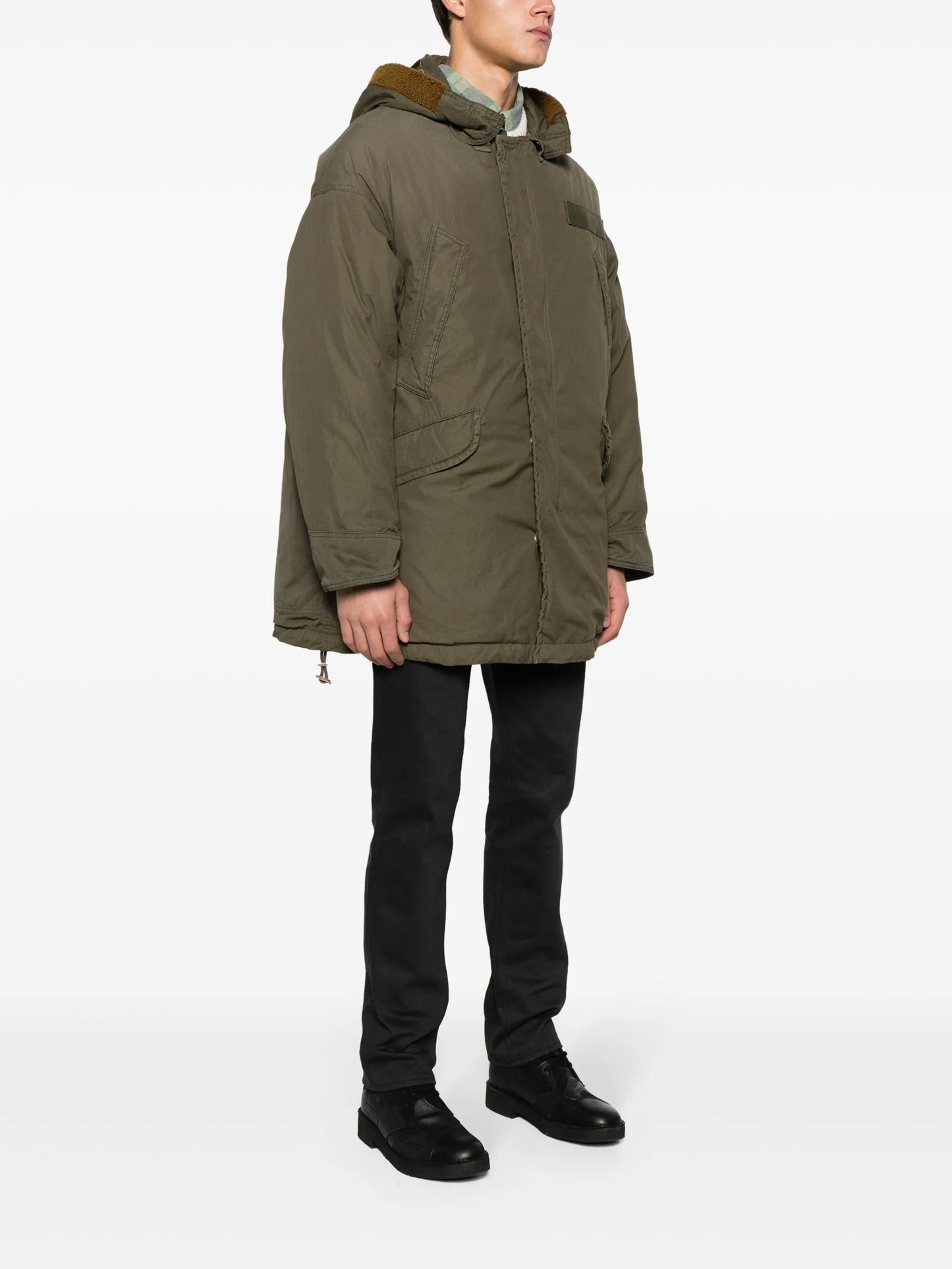 Synae hooded coat