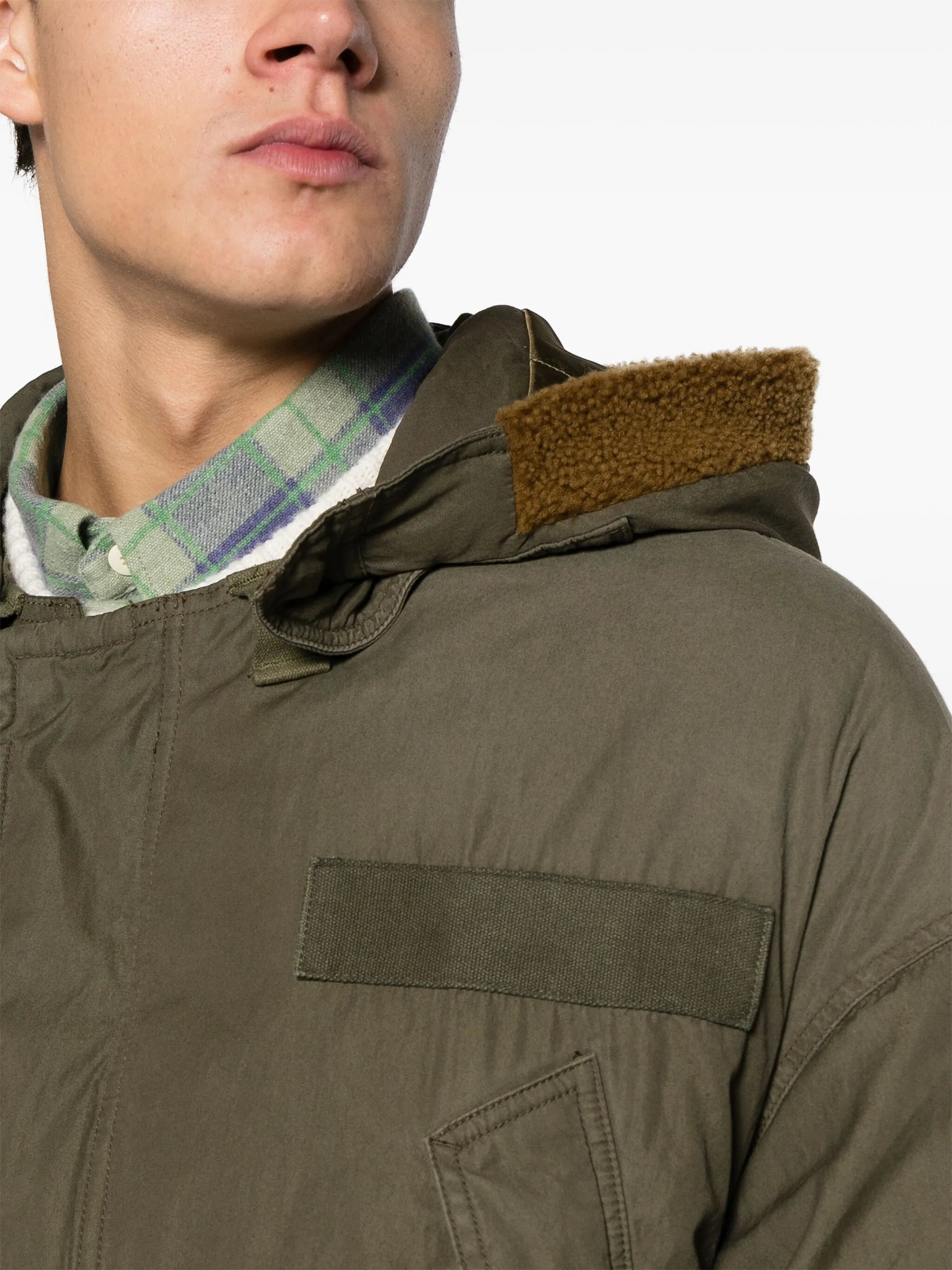 Synae hooded coat