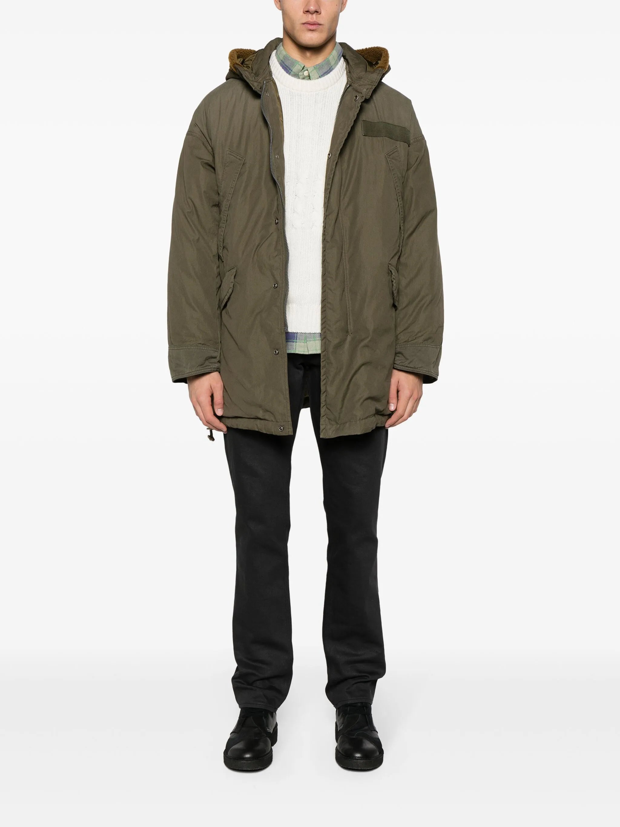 Synae hooded coat