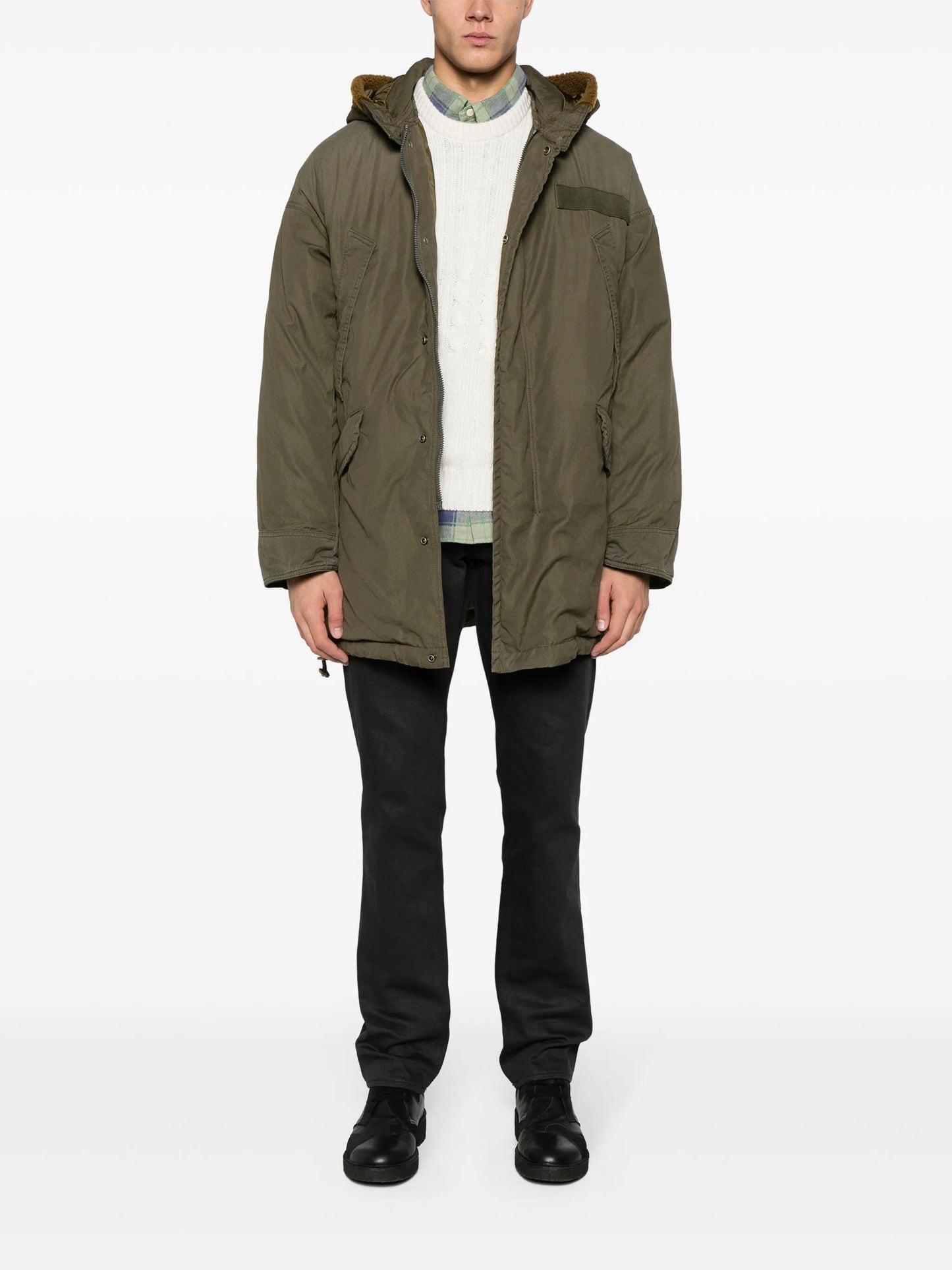 Synae hooded coat