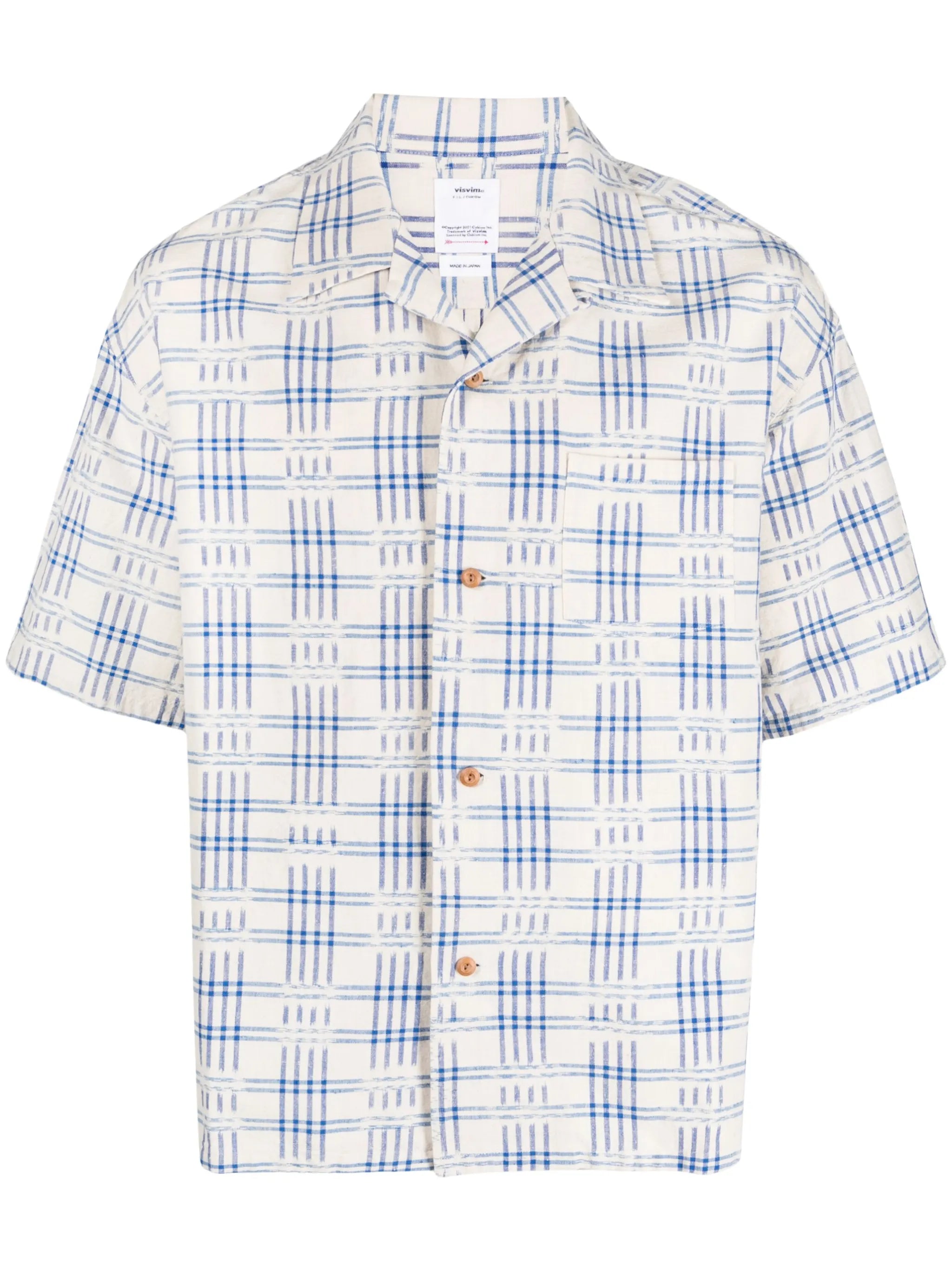 graphic-print short-sleeve shirt
