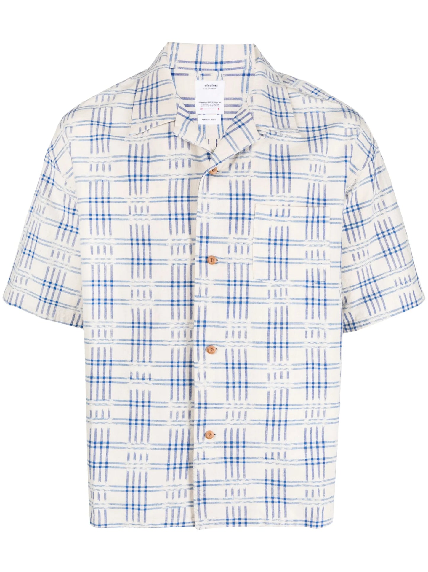 graphic-print short-sleeve shirt