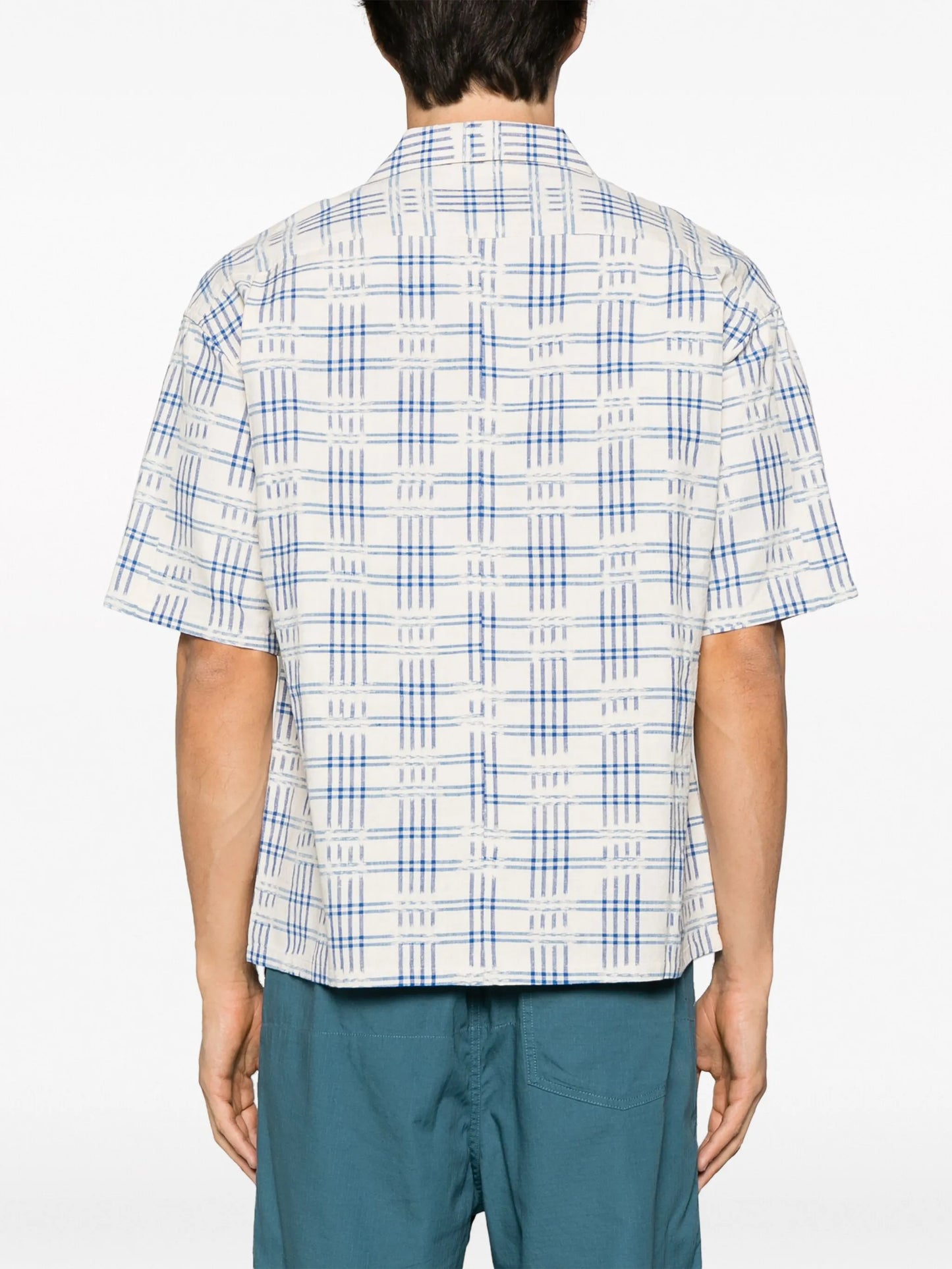 graphic-print short-sleeve shirt