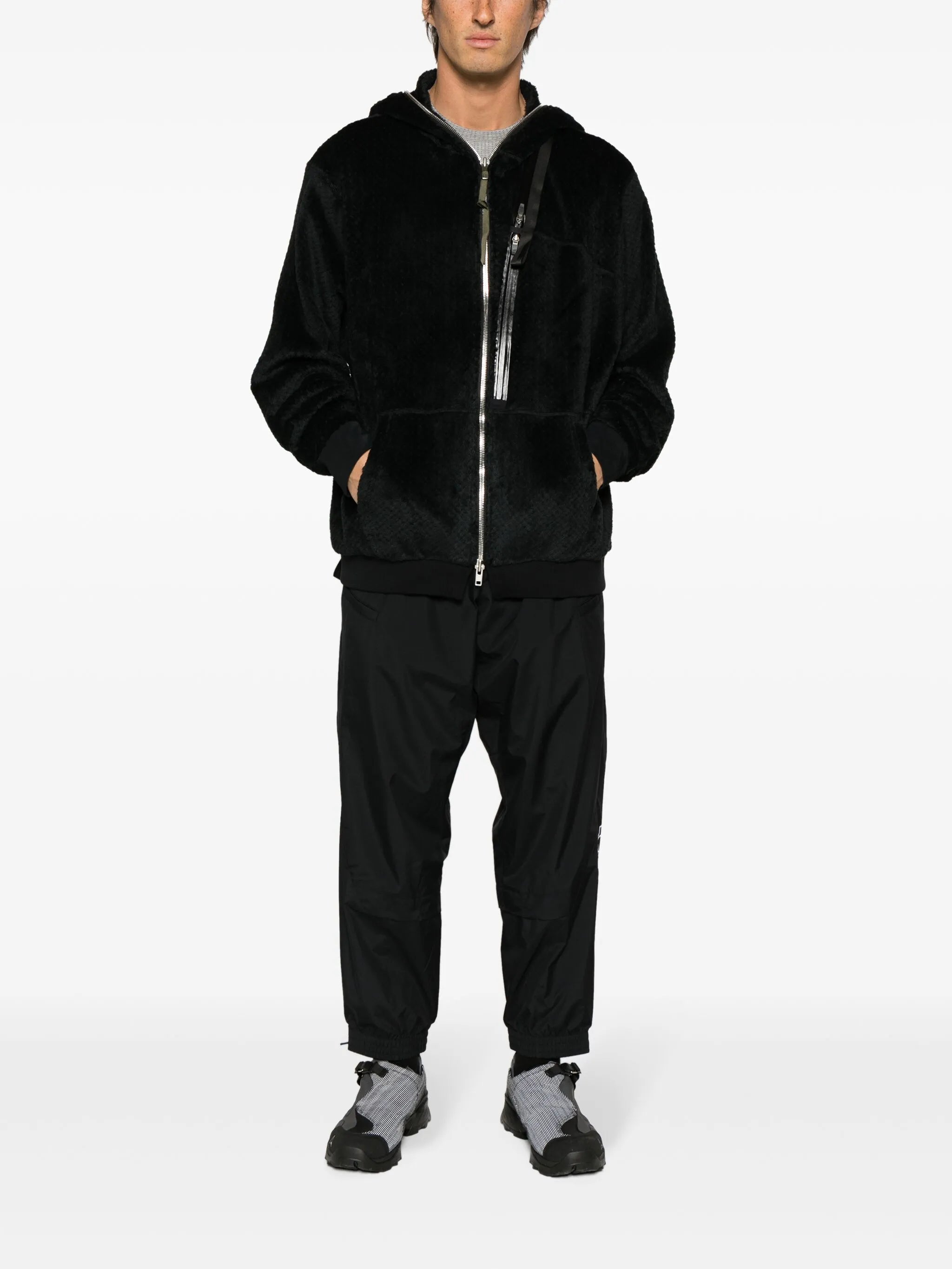P53 Gore-Tex tapered drop-crotch trousers