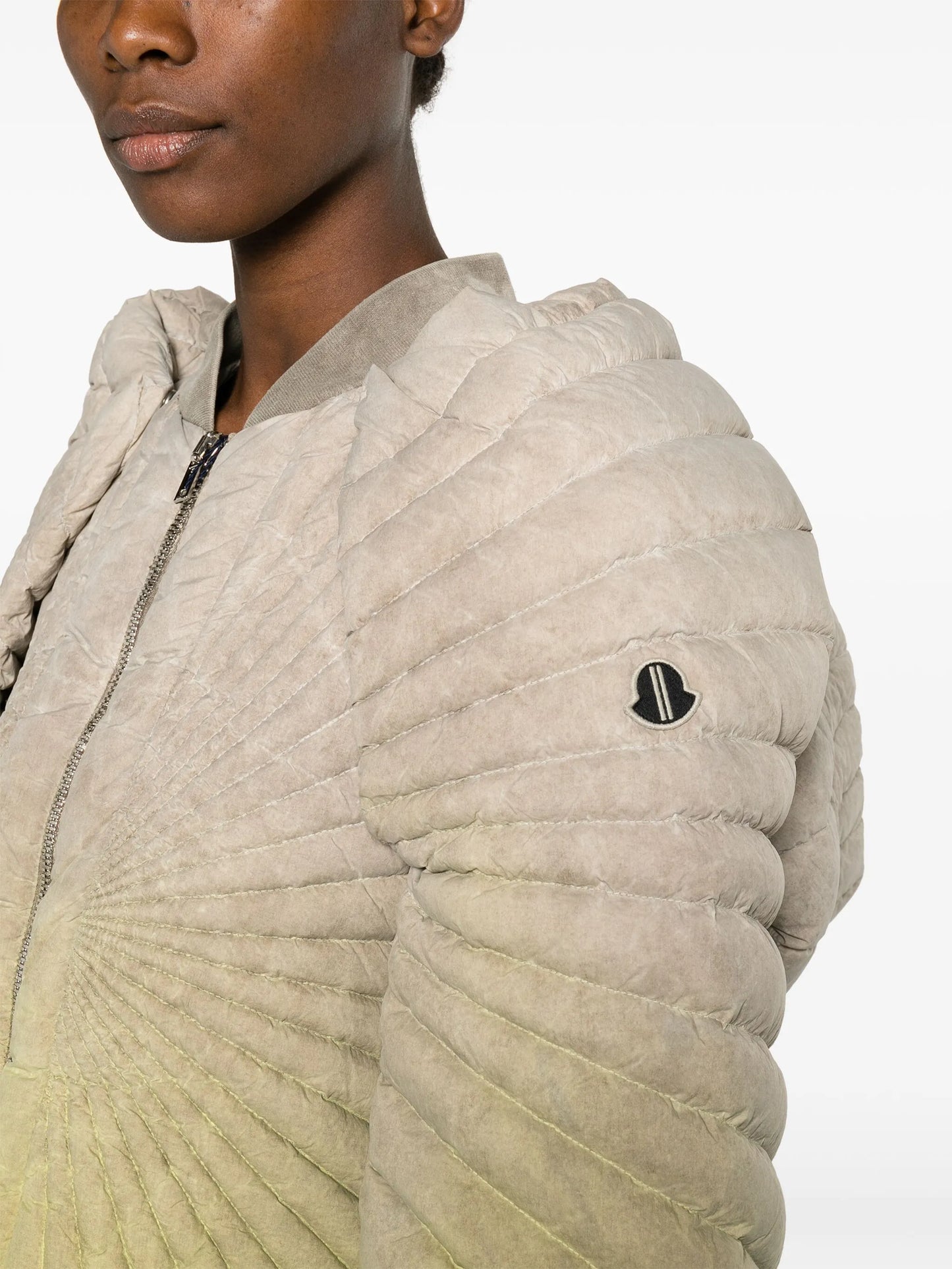 Radiance Convertible cropped puffer jacket