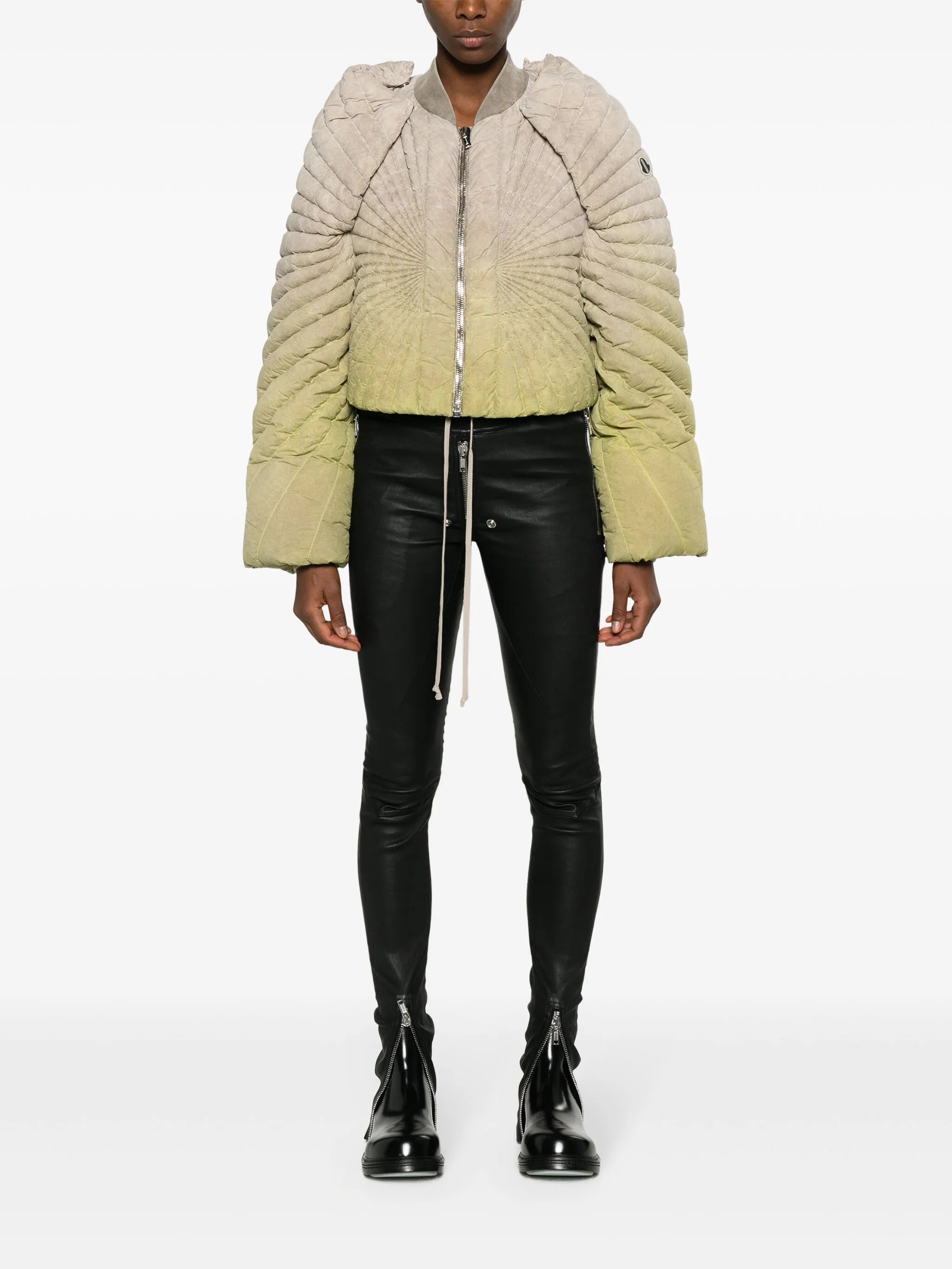 Radiance Convertible cropped puffer jacket