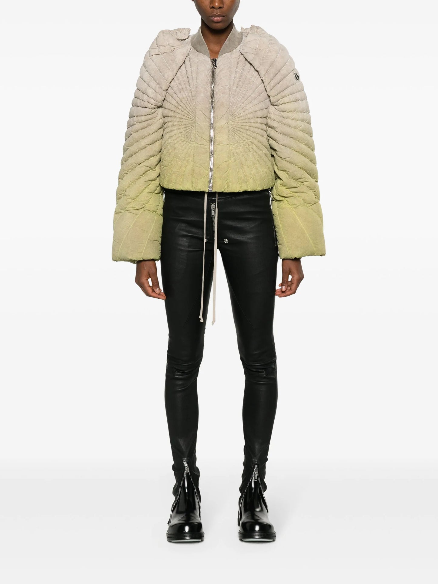 Radiance Convertible cropped puffer jacket