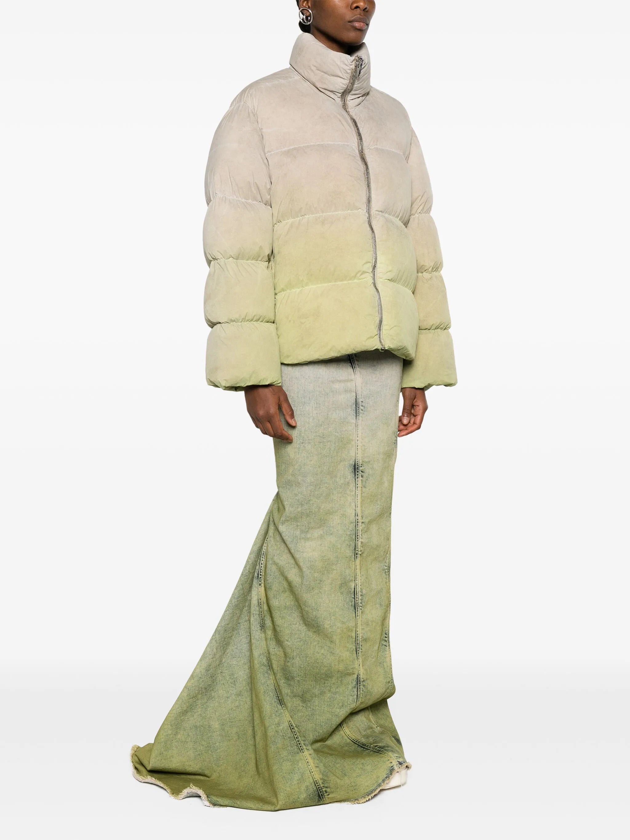 Cyclopic puffer jacket