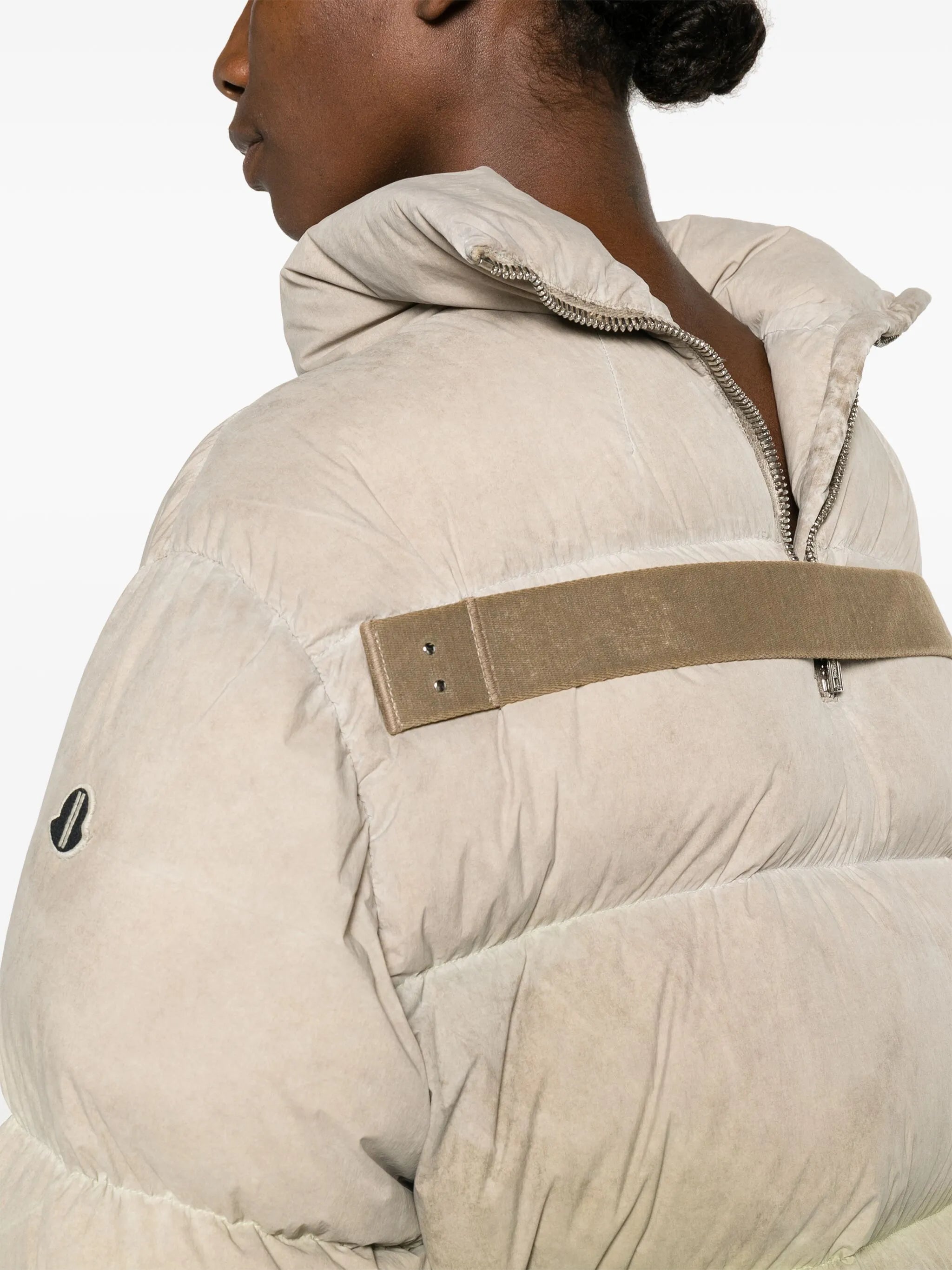 Cyclopic puffer jacket