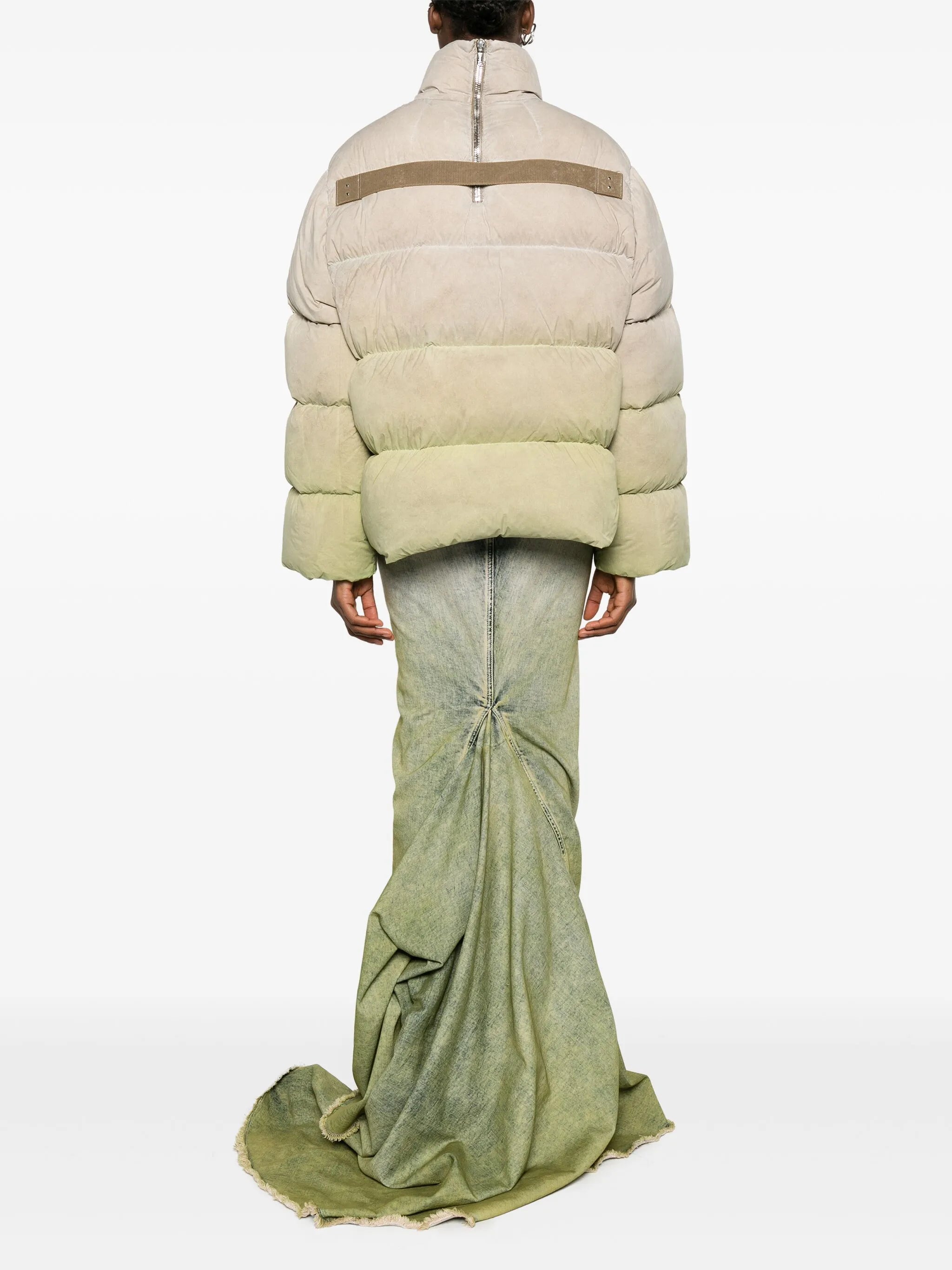 Cyclopic puffer jacket