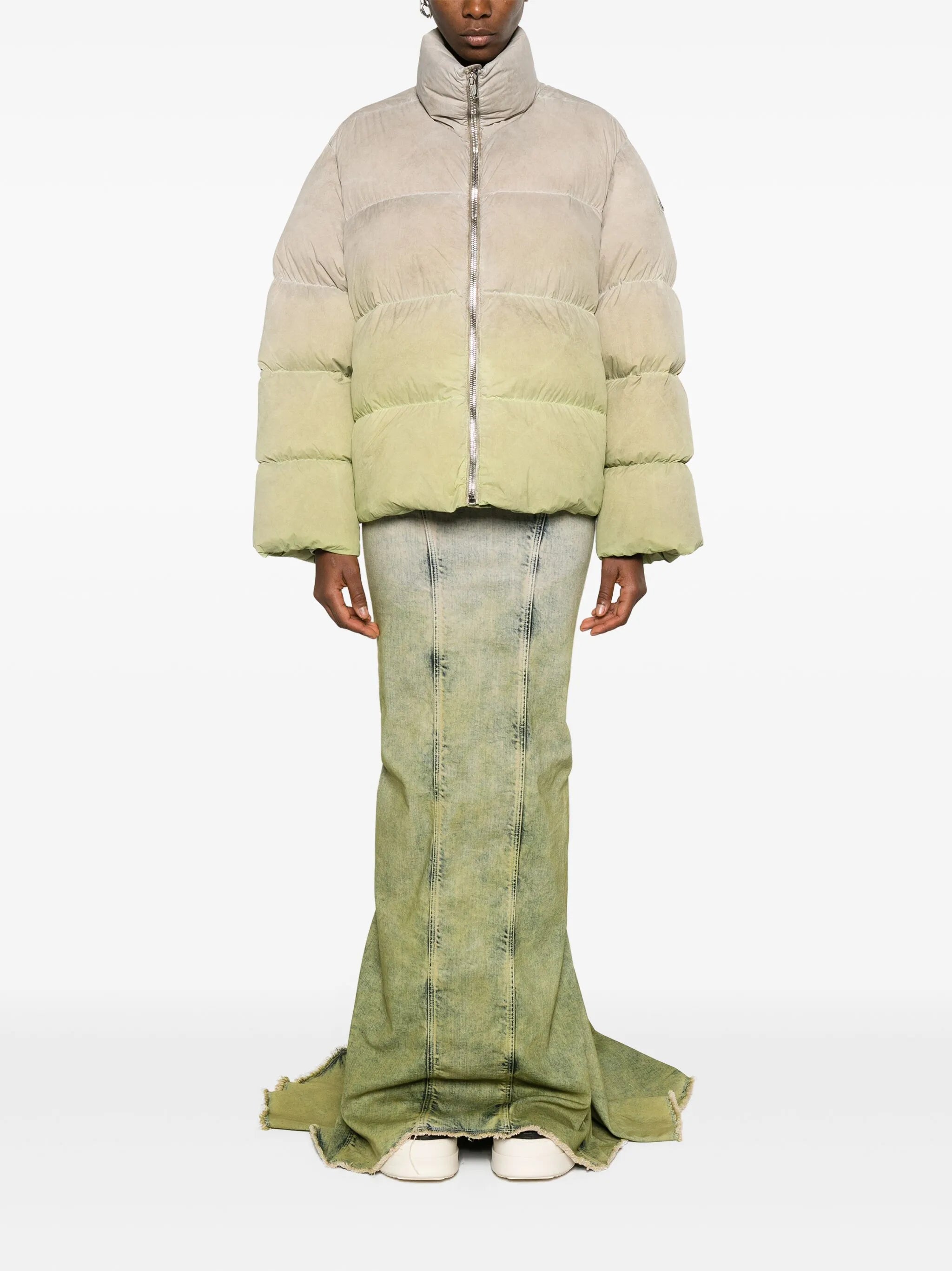 Cyclopic puffer jacket