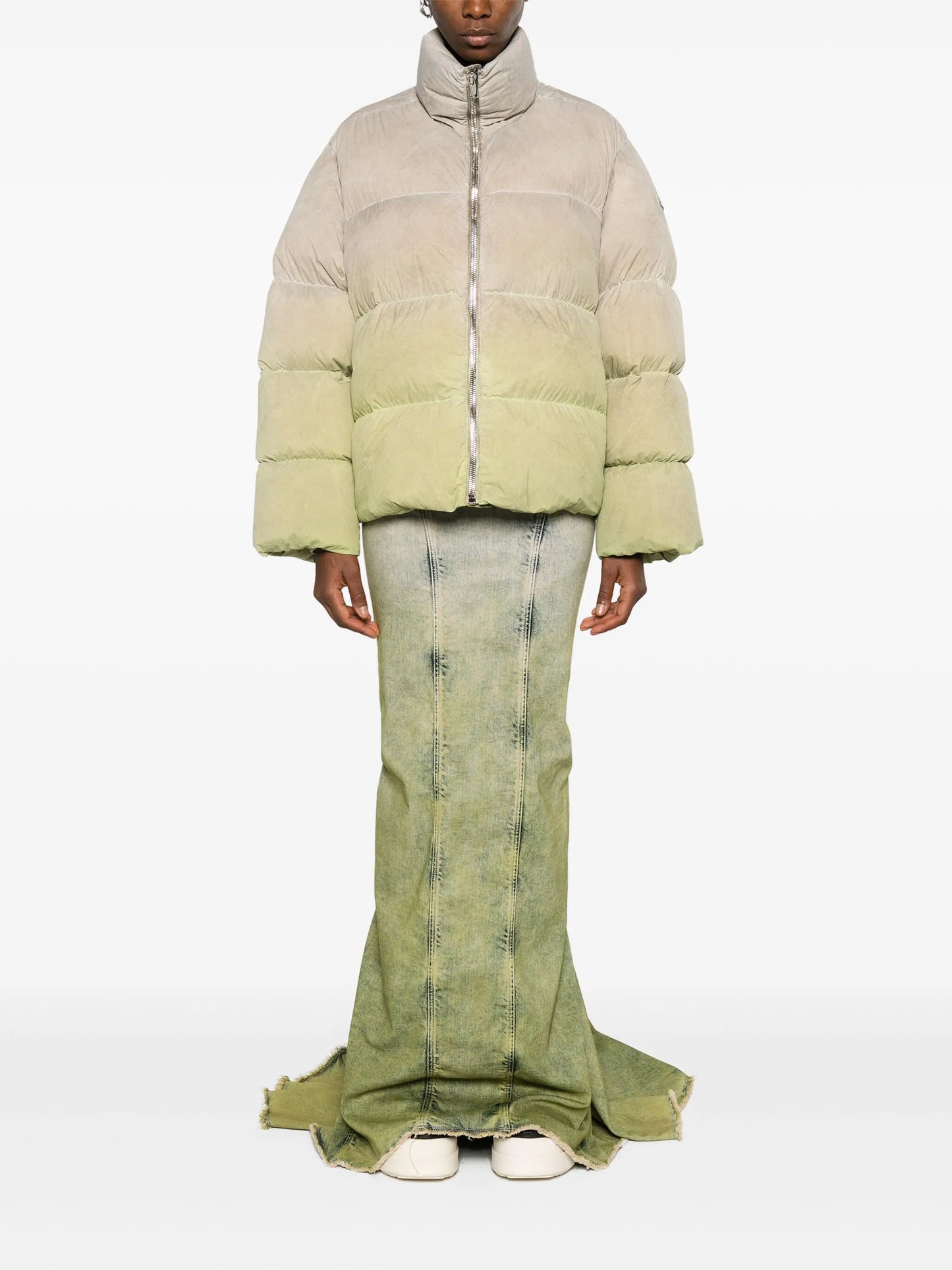 Cyclopic puffer jacket
