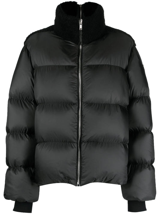Cyclopic shearling padded coat