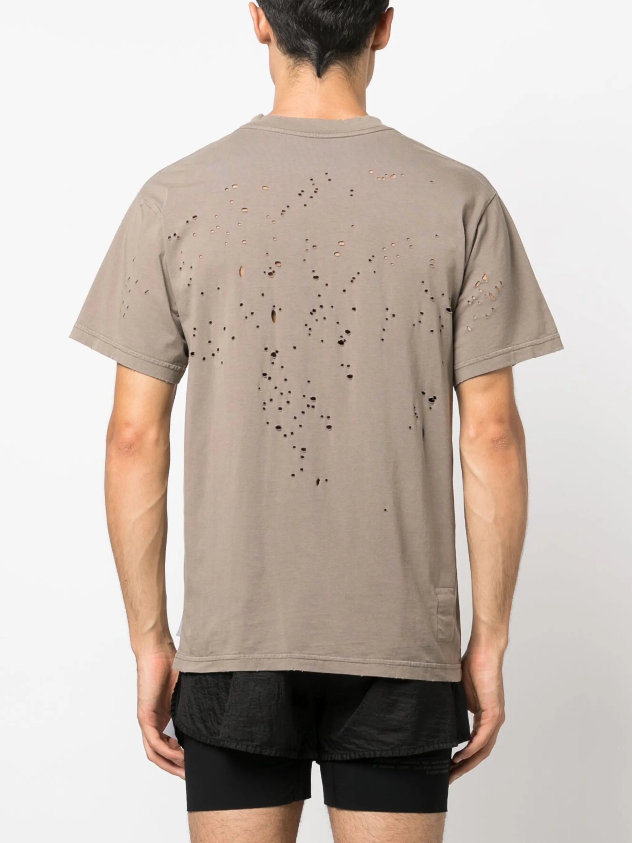 Satisfy-print organic-cotton T-Shirt