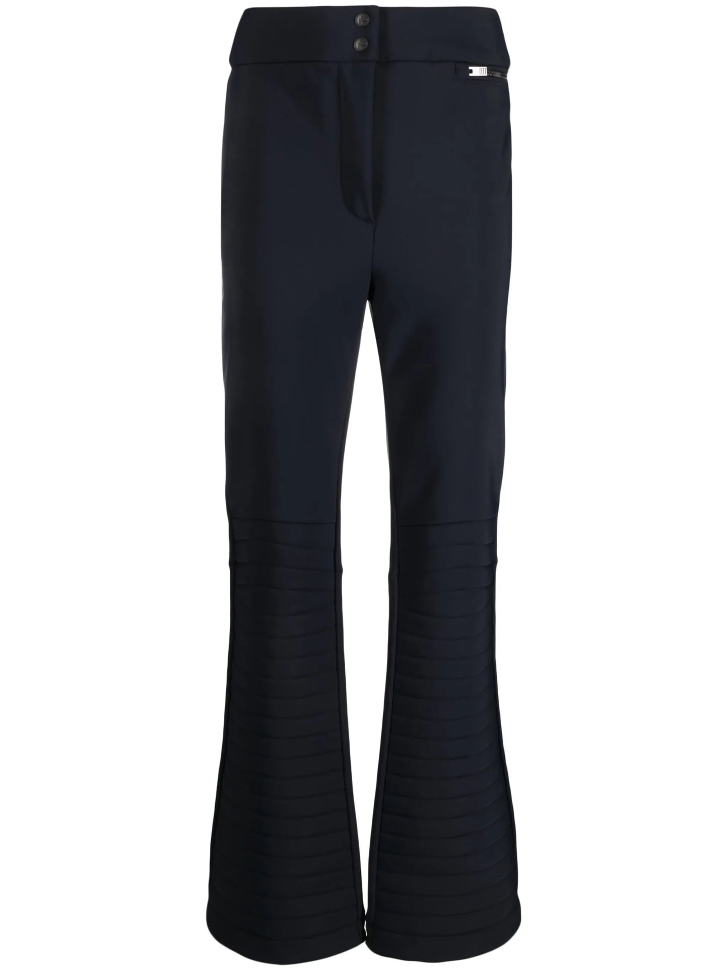 Valentina high-waisted flared ski trousers