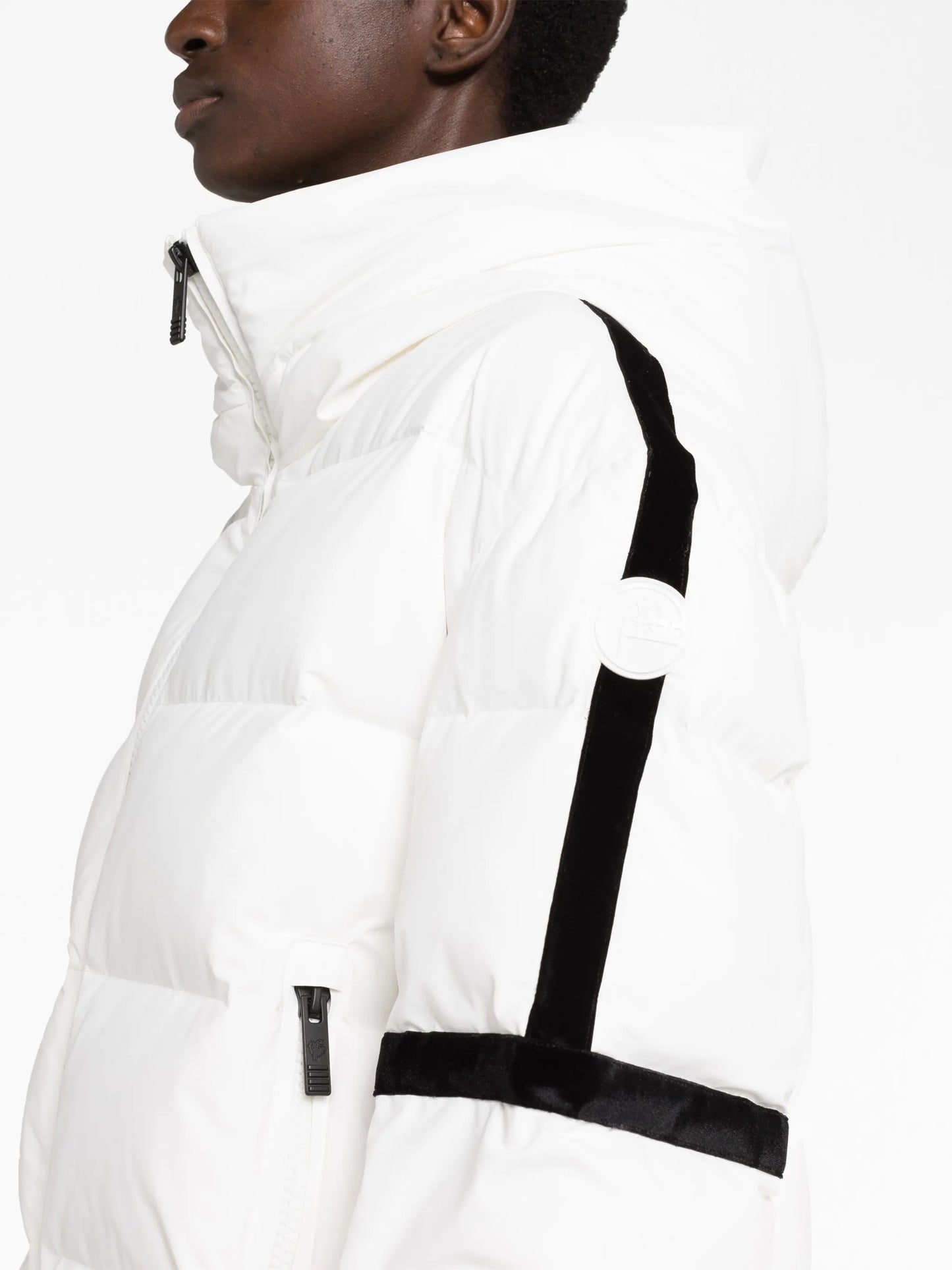 Barsy hooded quilted ski jacket