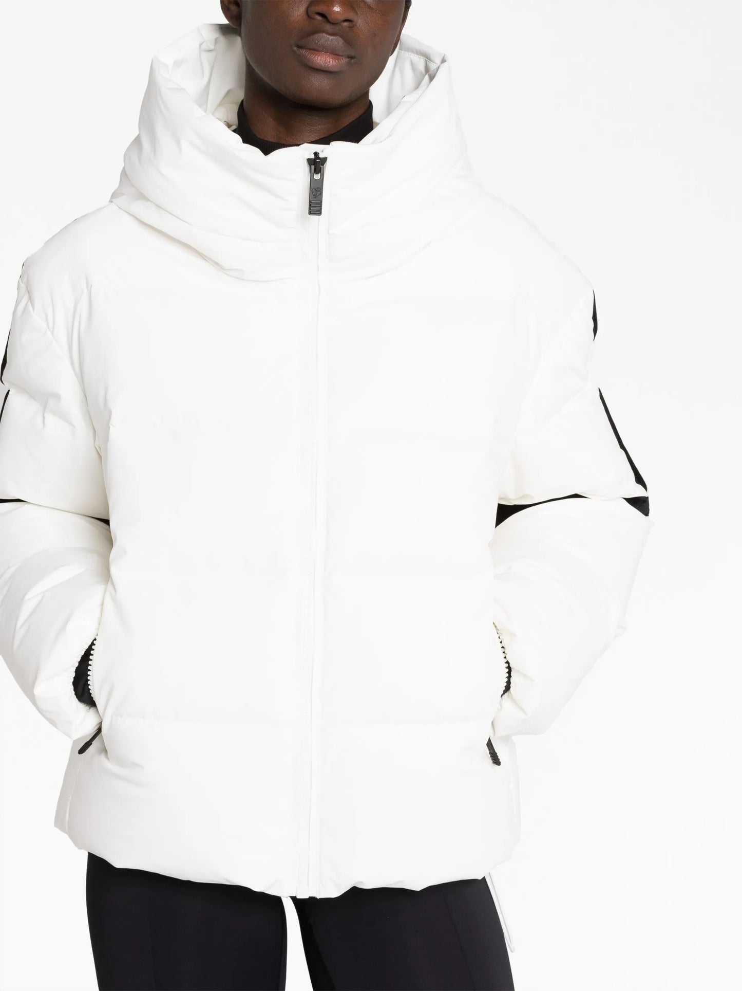 Barsy hooded quilted ski jacket