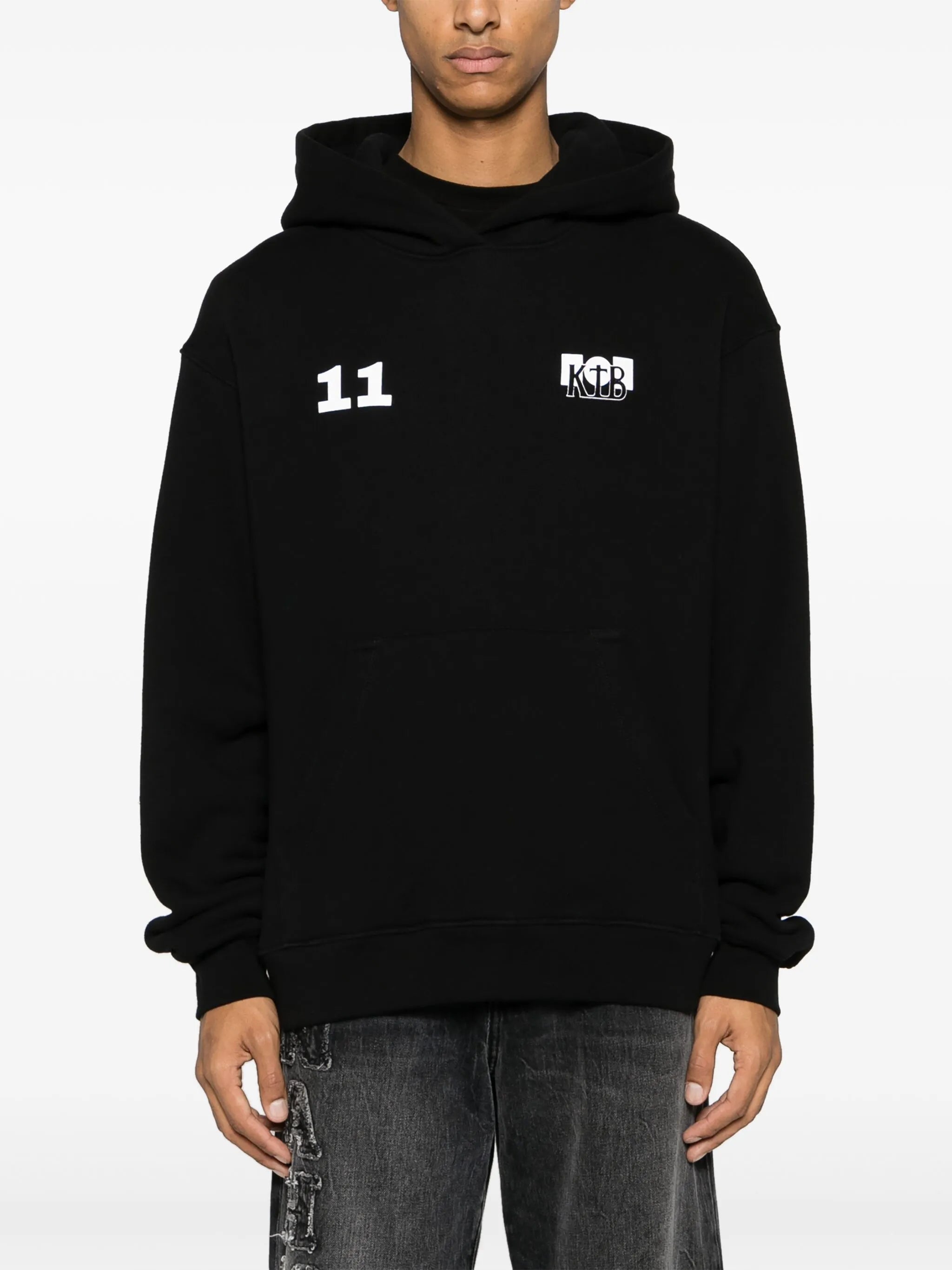 x Kodak Vulture logo-print hoodie