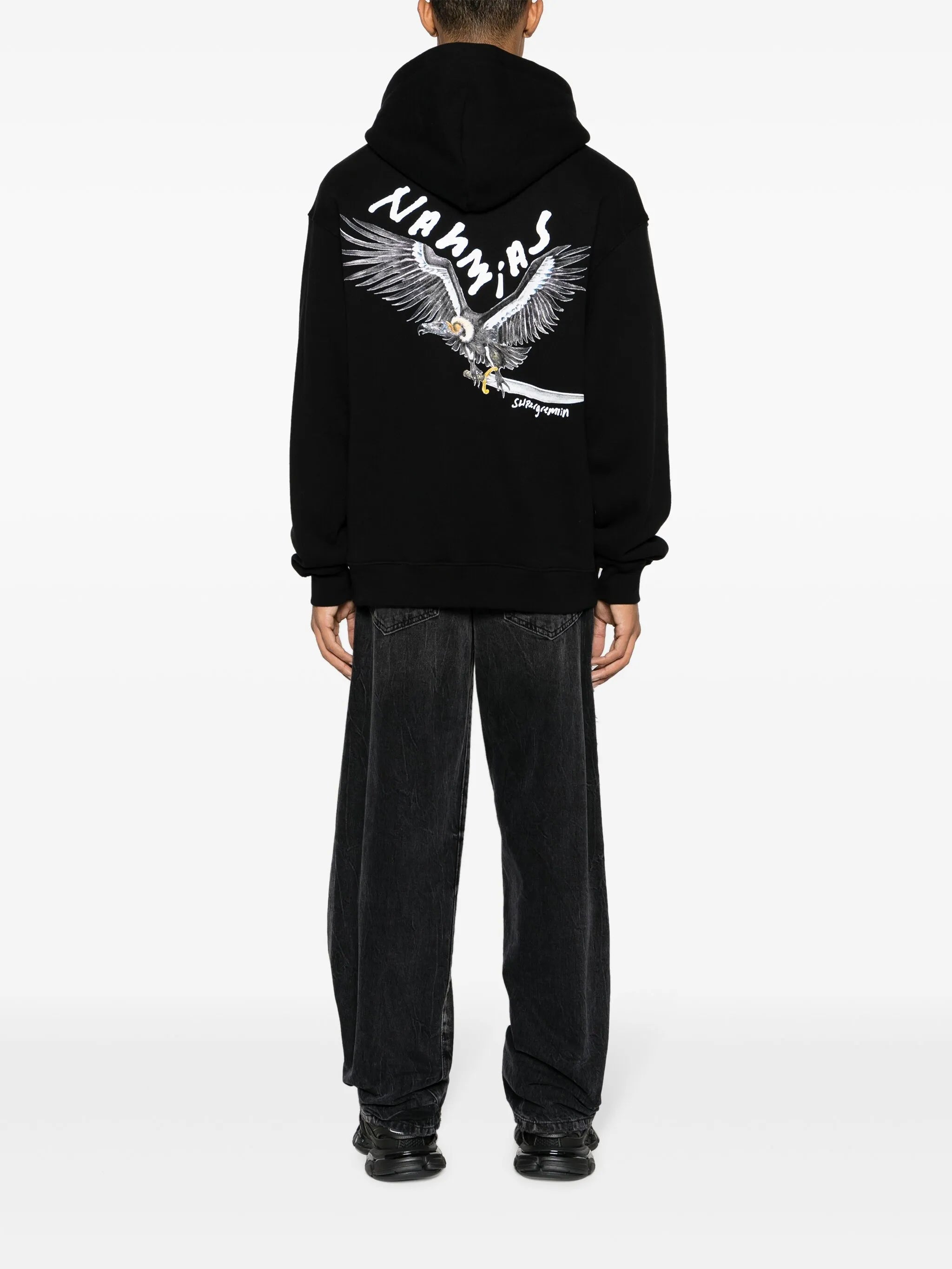 x Kodak Vulture logo-print hoodie