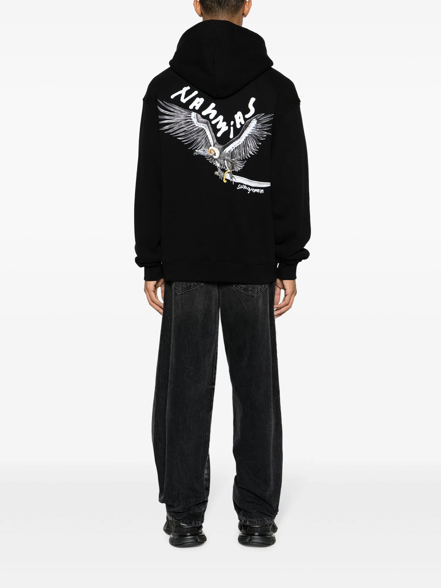 x Kodak Vulture logo-print hoodie