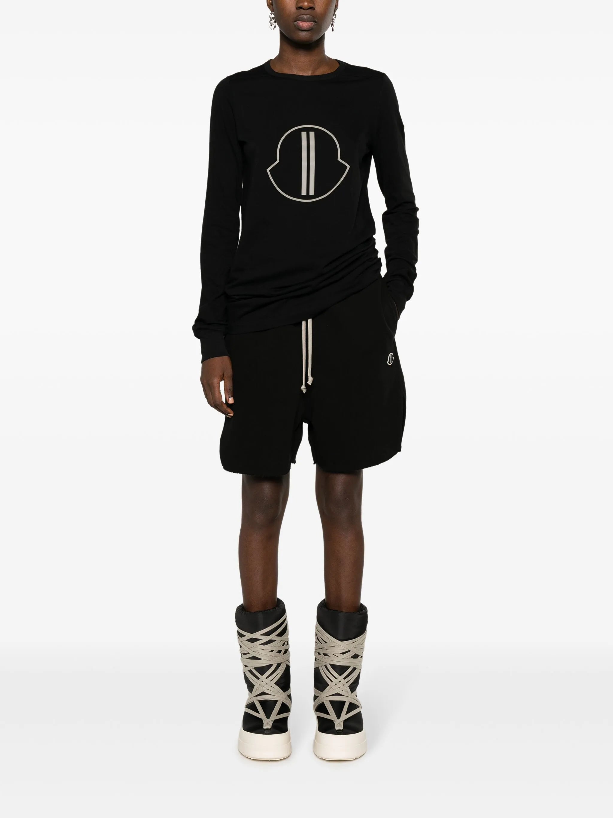 Level logo-print T-shirt