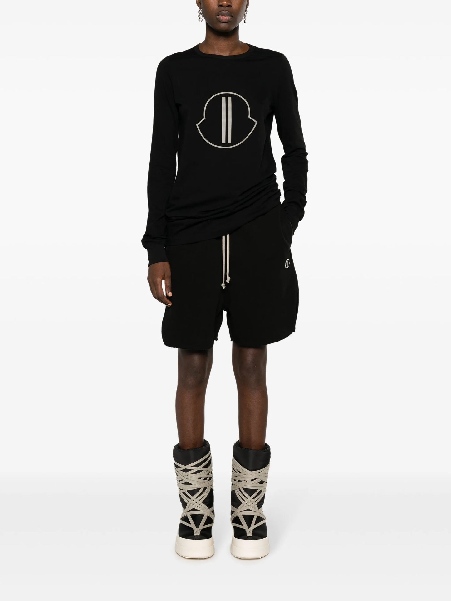 Level logo-print T-shirt