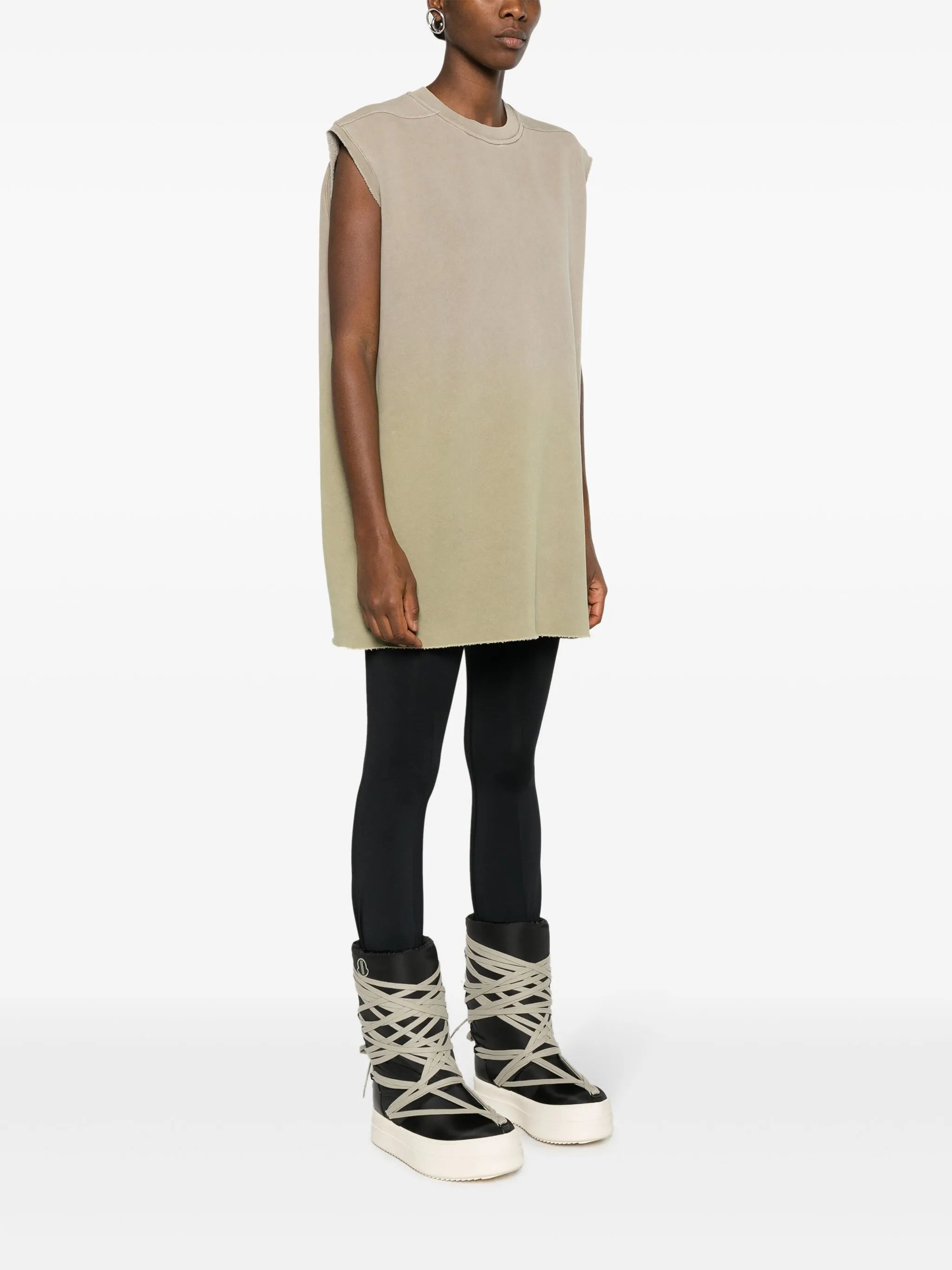 ombré-effect jersey tank top