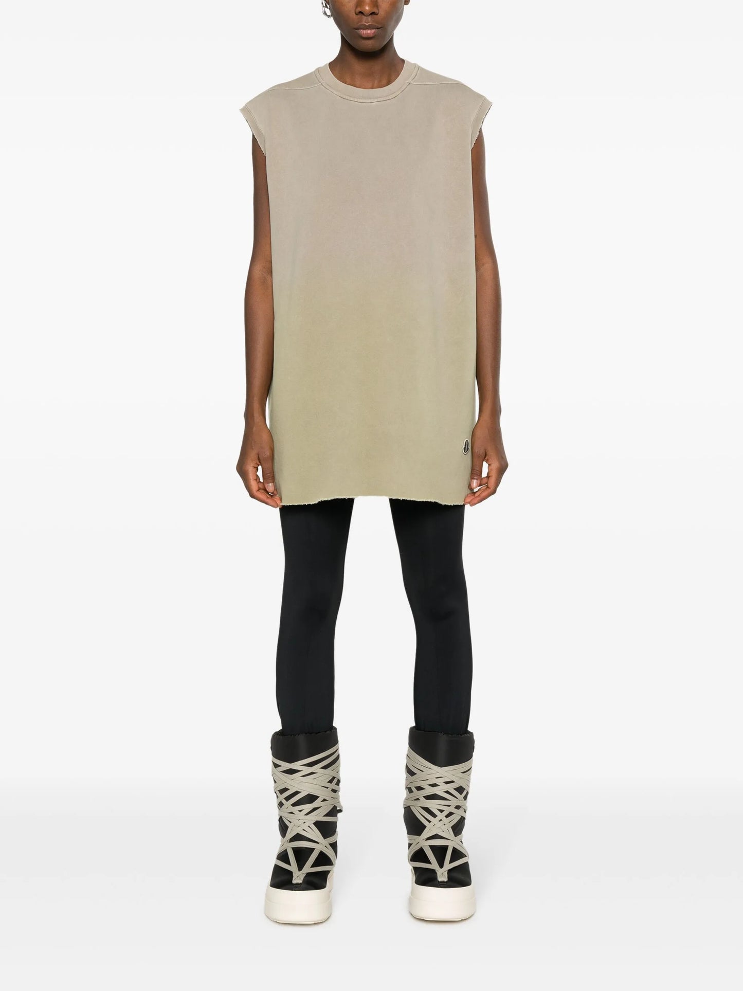 ombré-effect jersey tank top