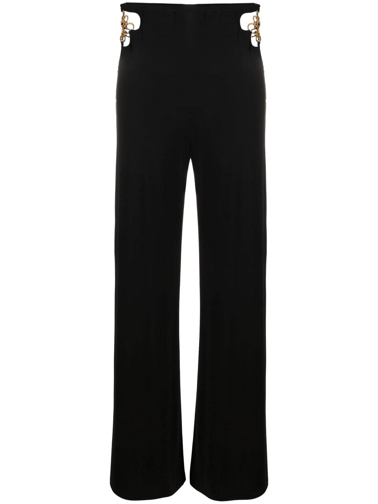Anastacia chain-detail flared trousers