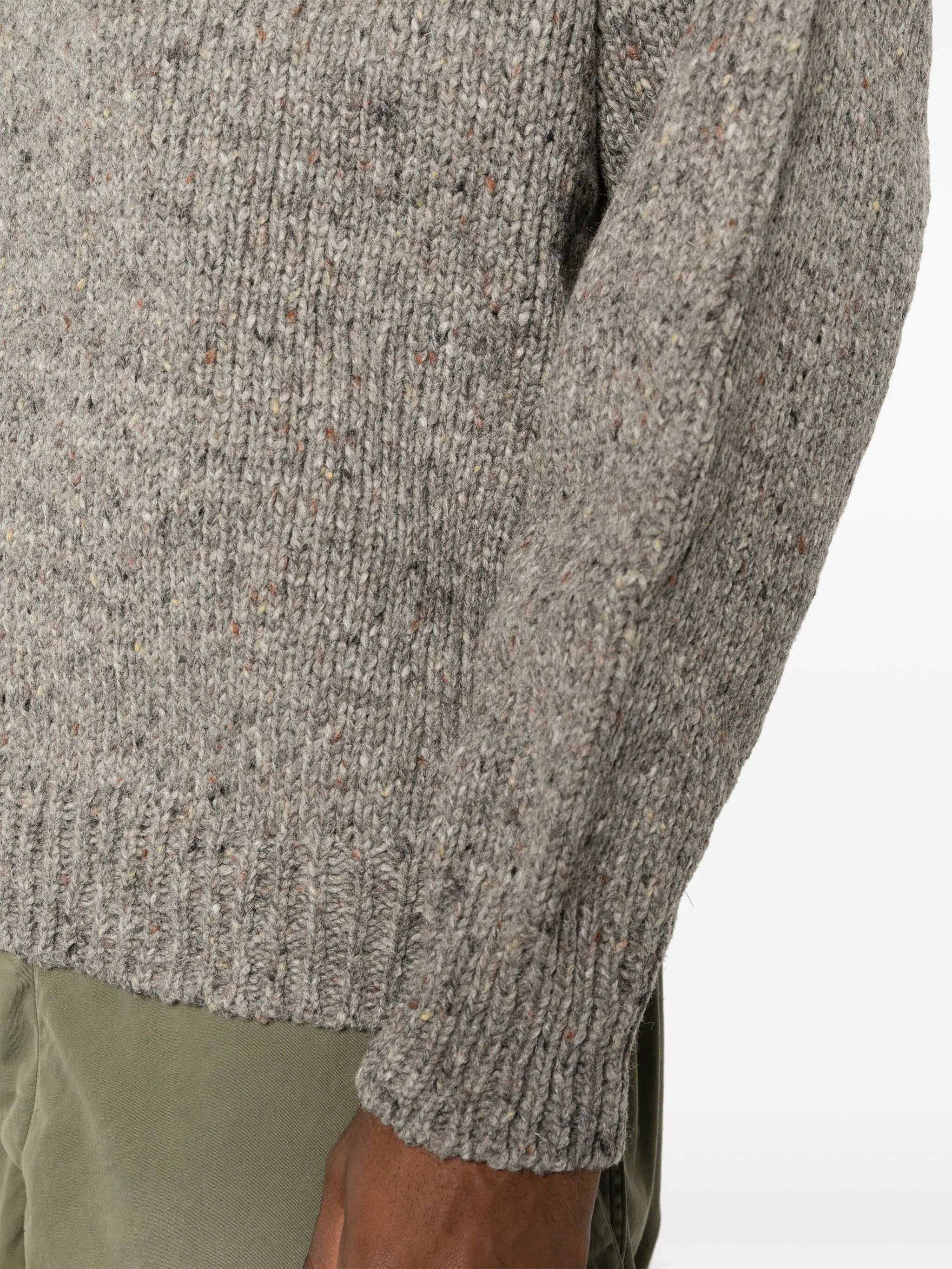 Amplus boat-neck jumper