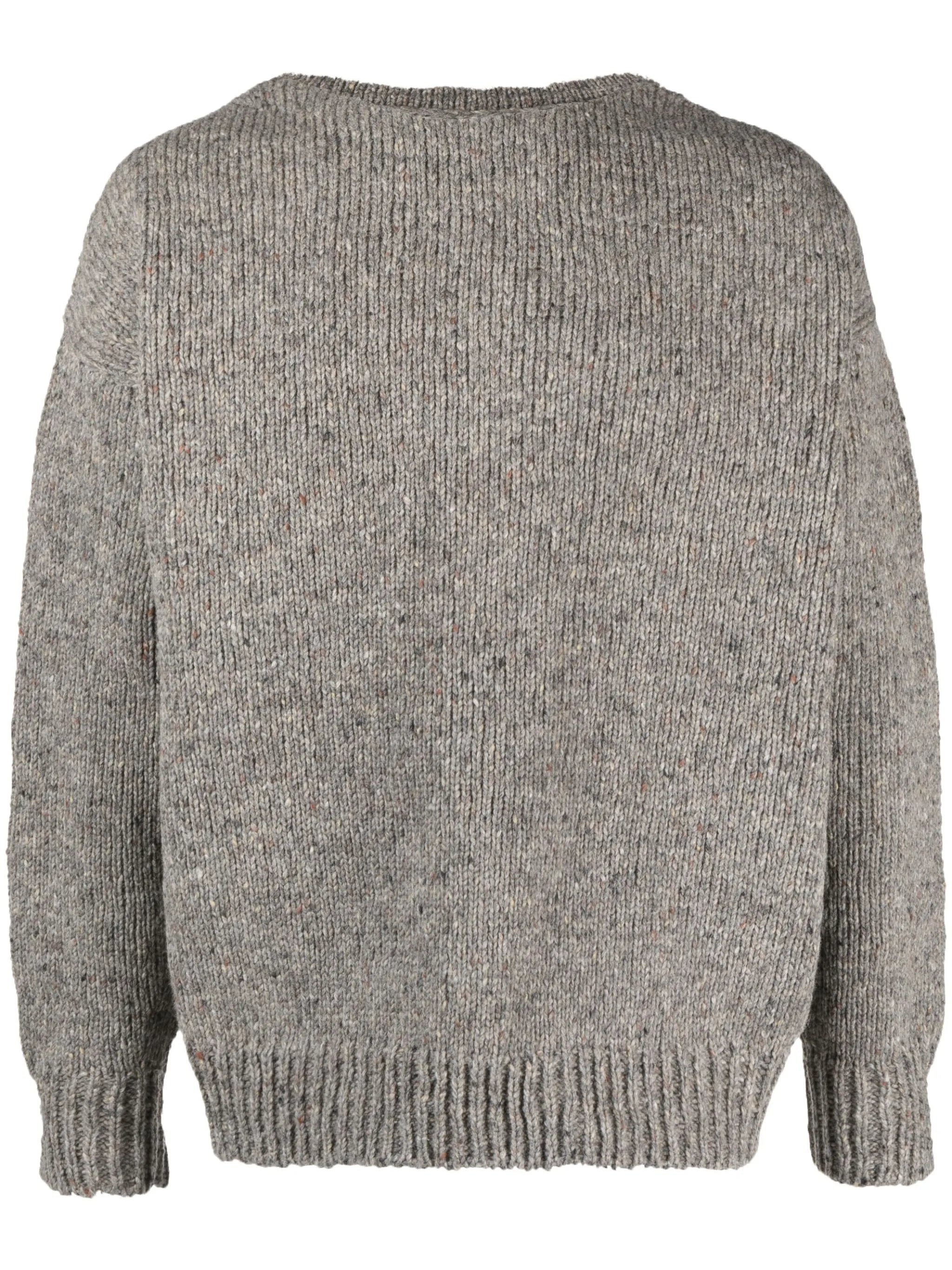Amplus boat-neck jumper