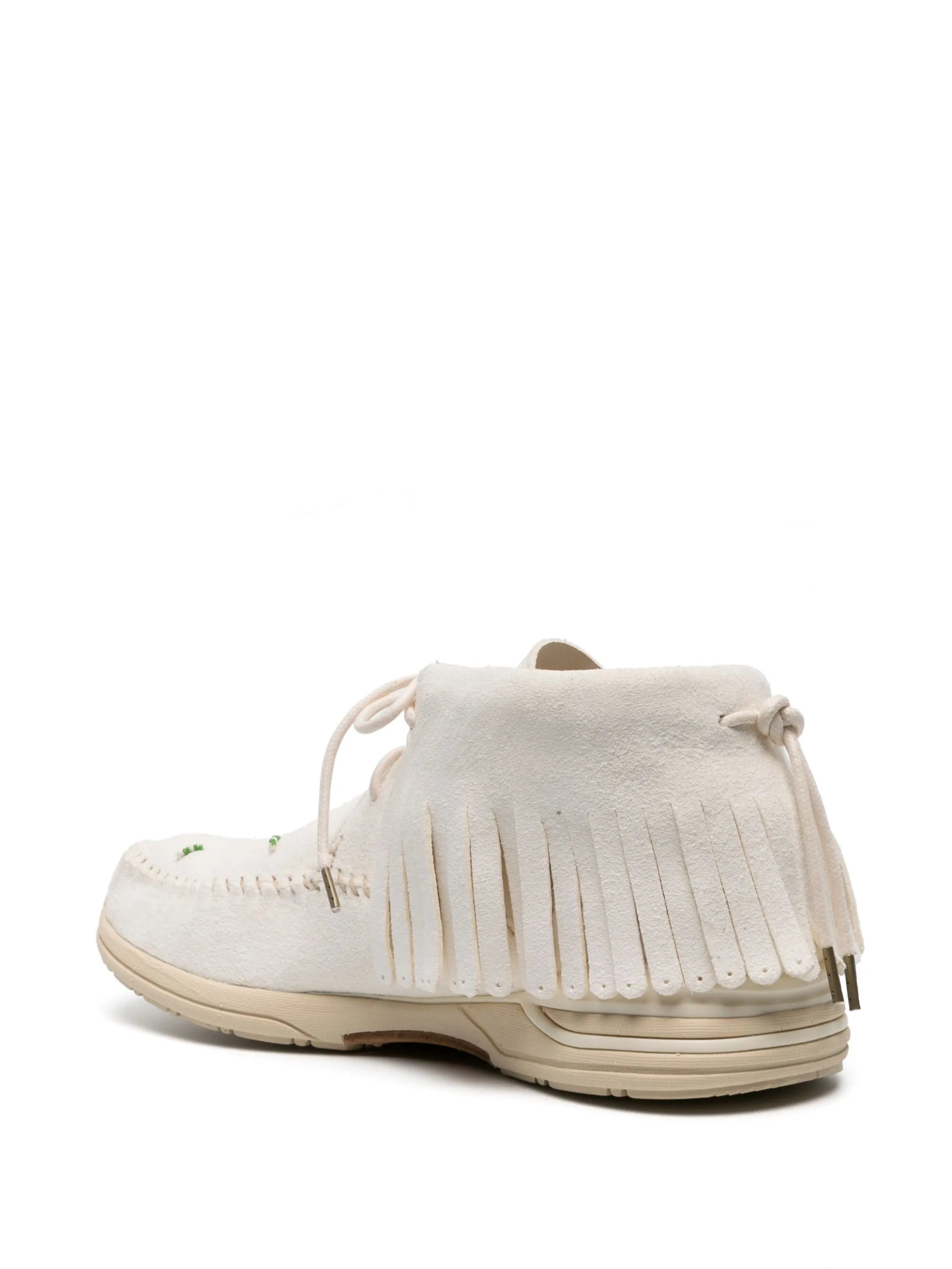 Shaman-Folk fringed ankle boots