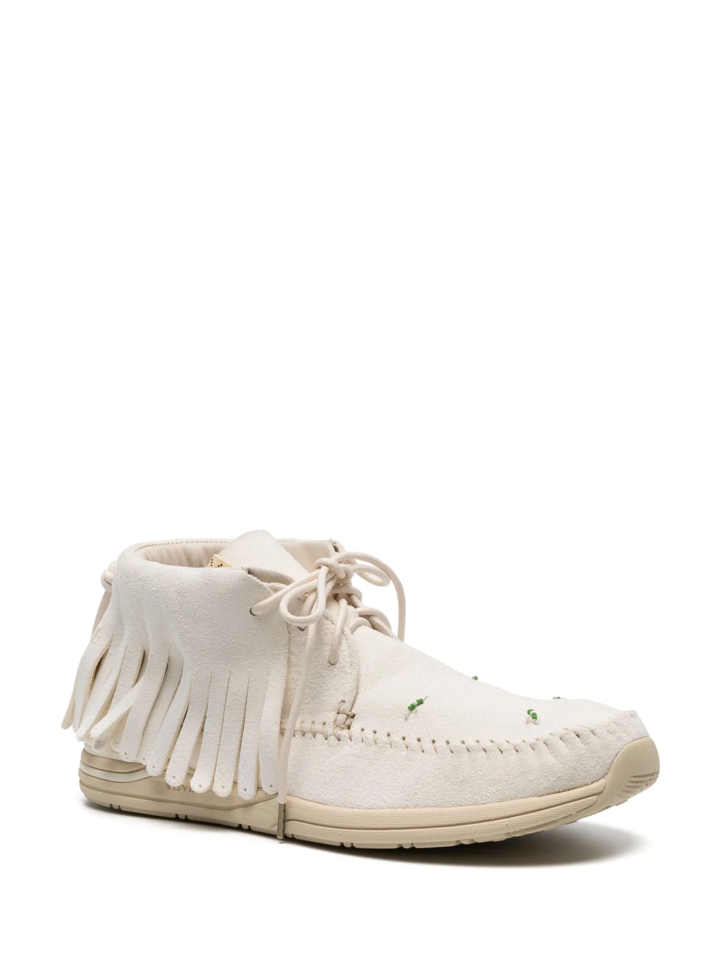 Shaman-Folk fringed ankle boots