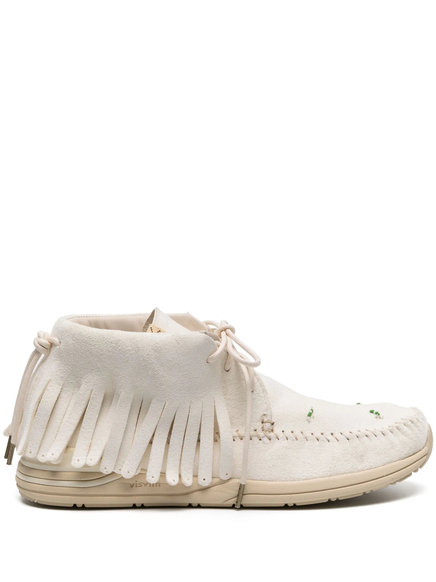 Shaman-Folk fringed ankle boots