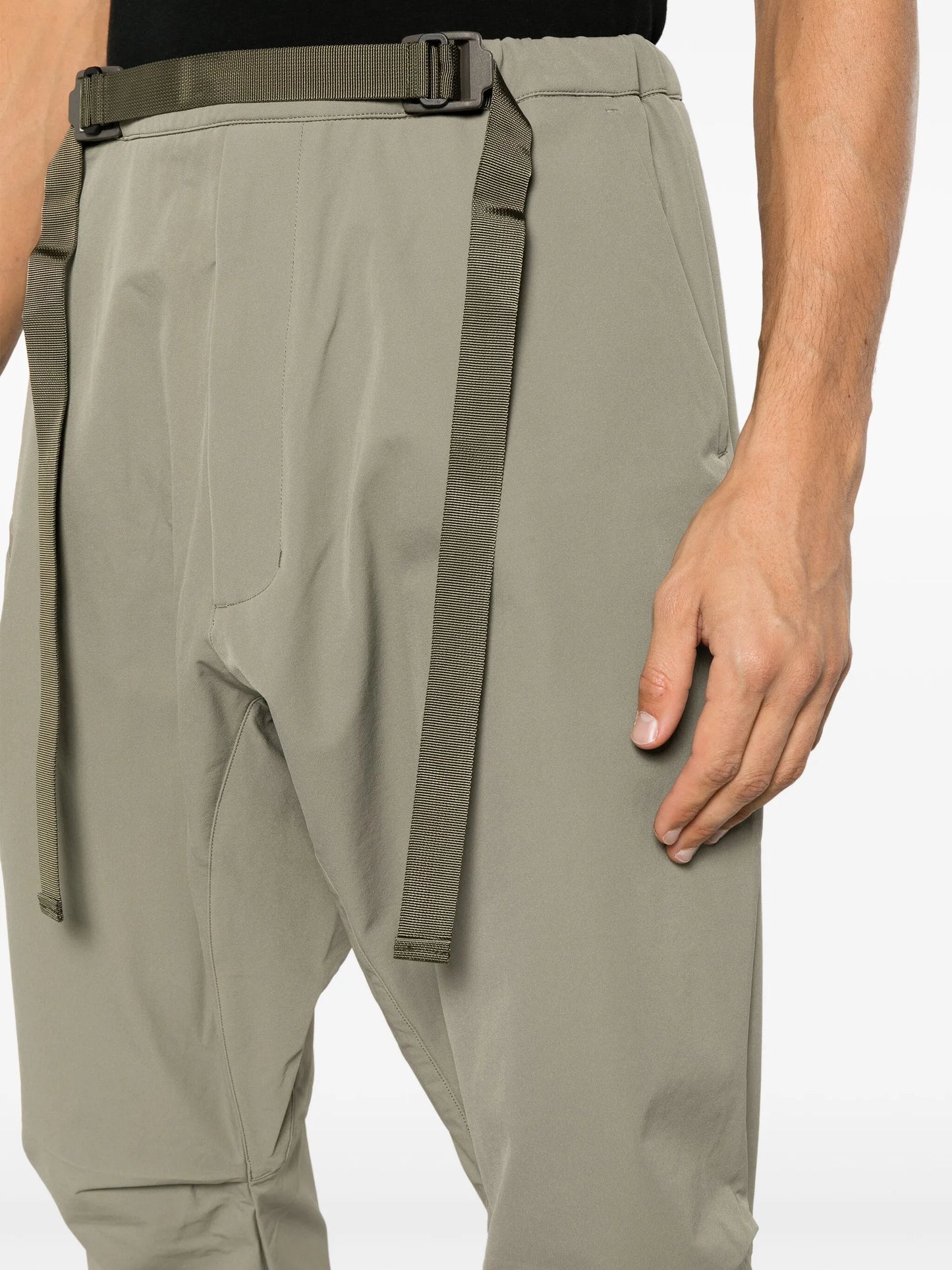 Schoeller® Dryskin™ tapered drop-crotch trousers