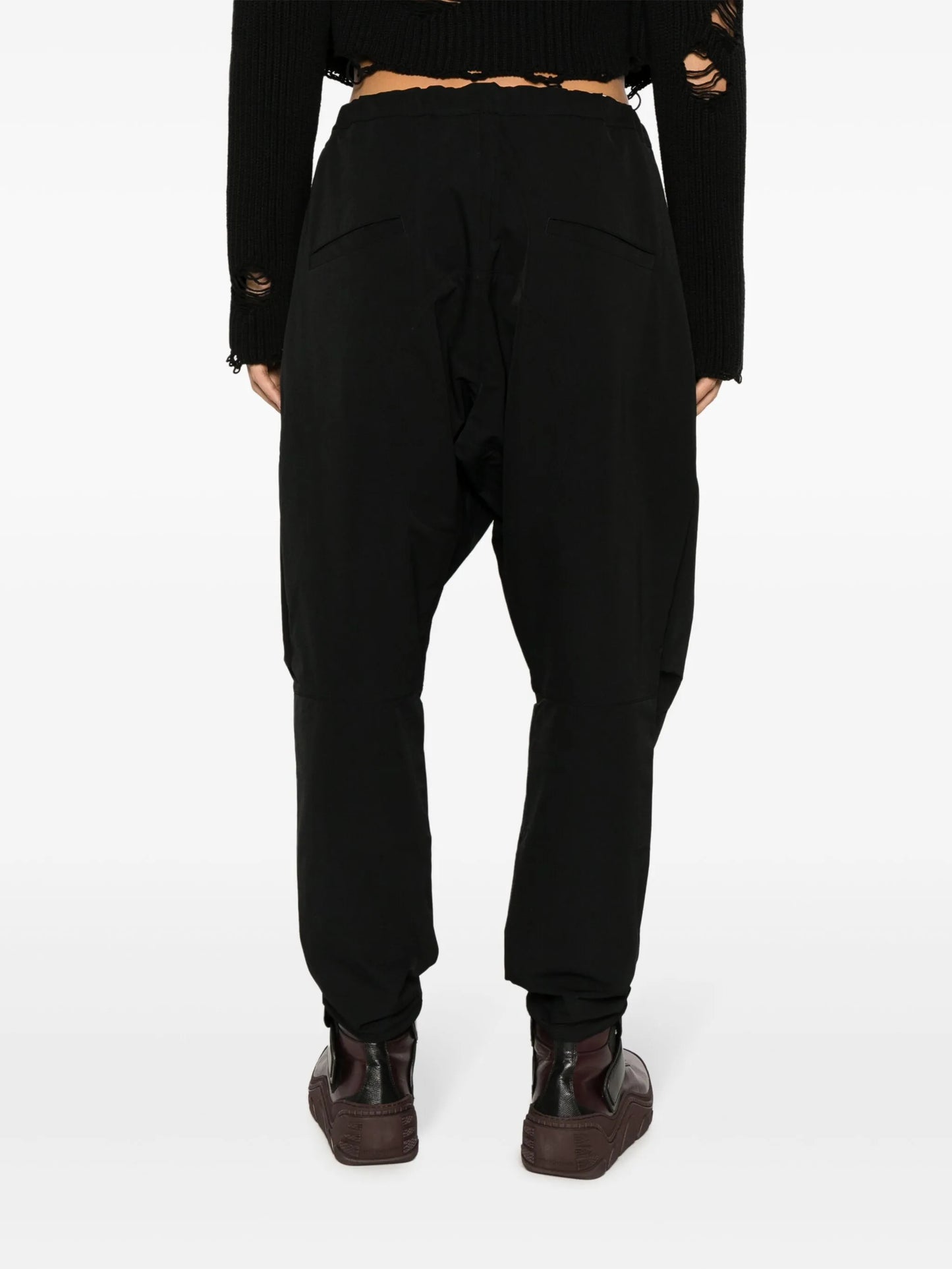 P15 Dryskin drop-crotch trousers