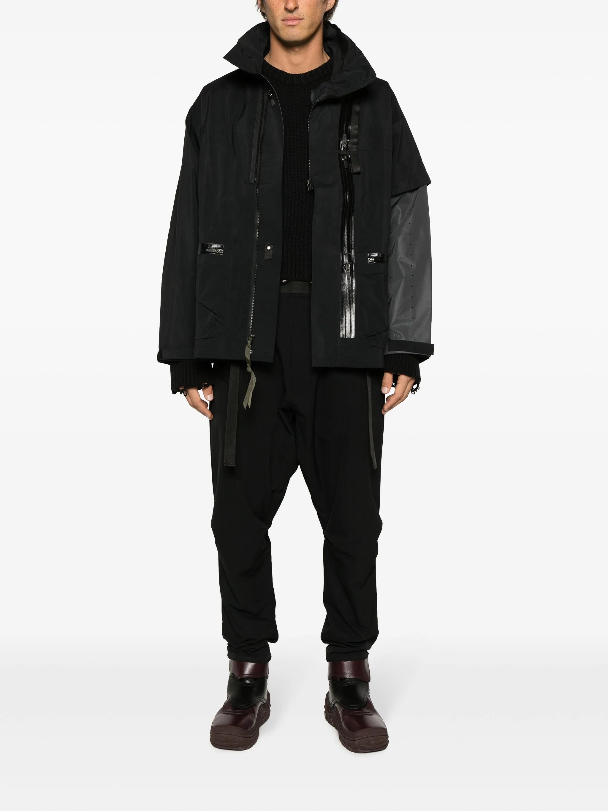 P15 Dryskin drop-crotch trousers