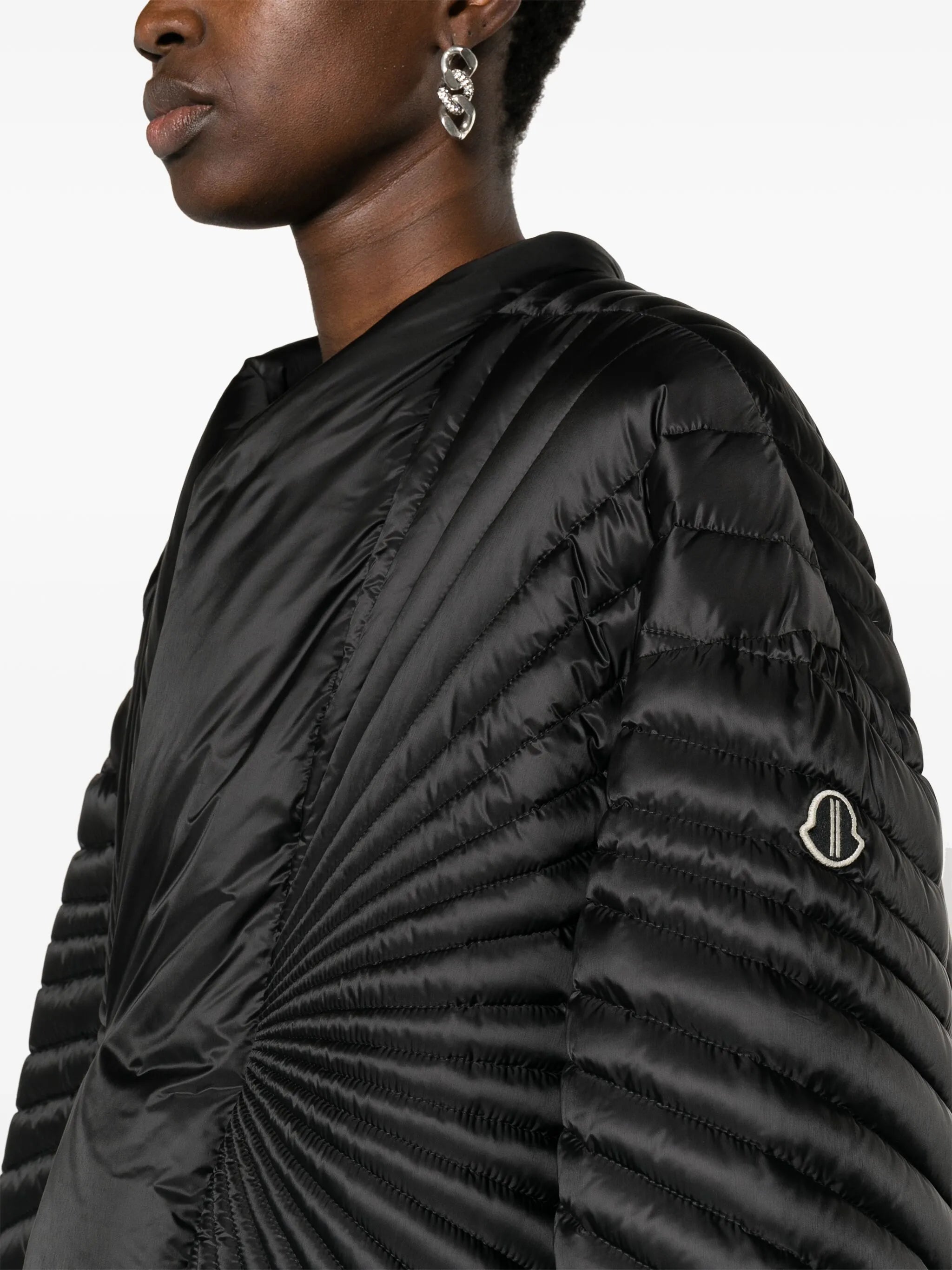 Radiance seam-detail down coat