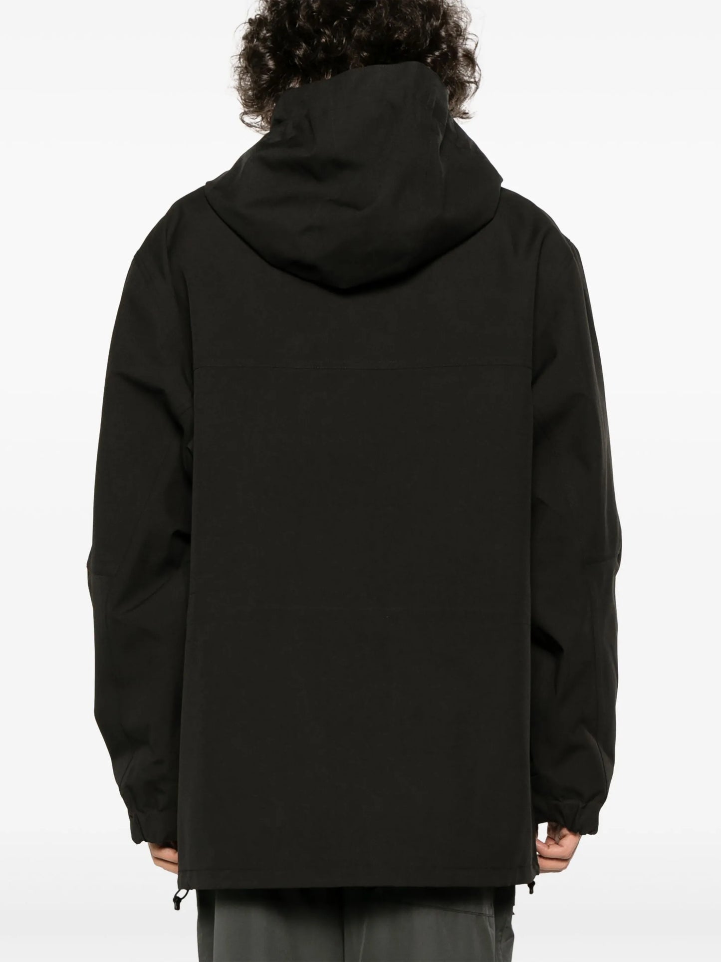 stand-up collar concealed-fastening jacket
