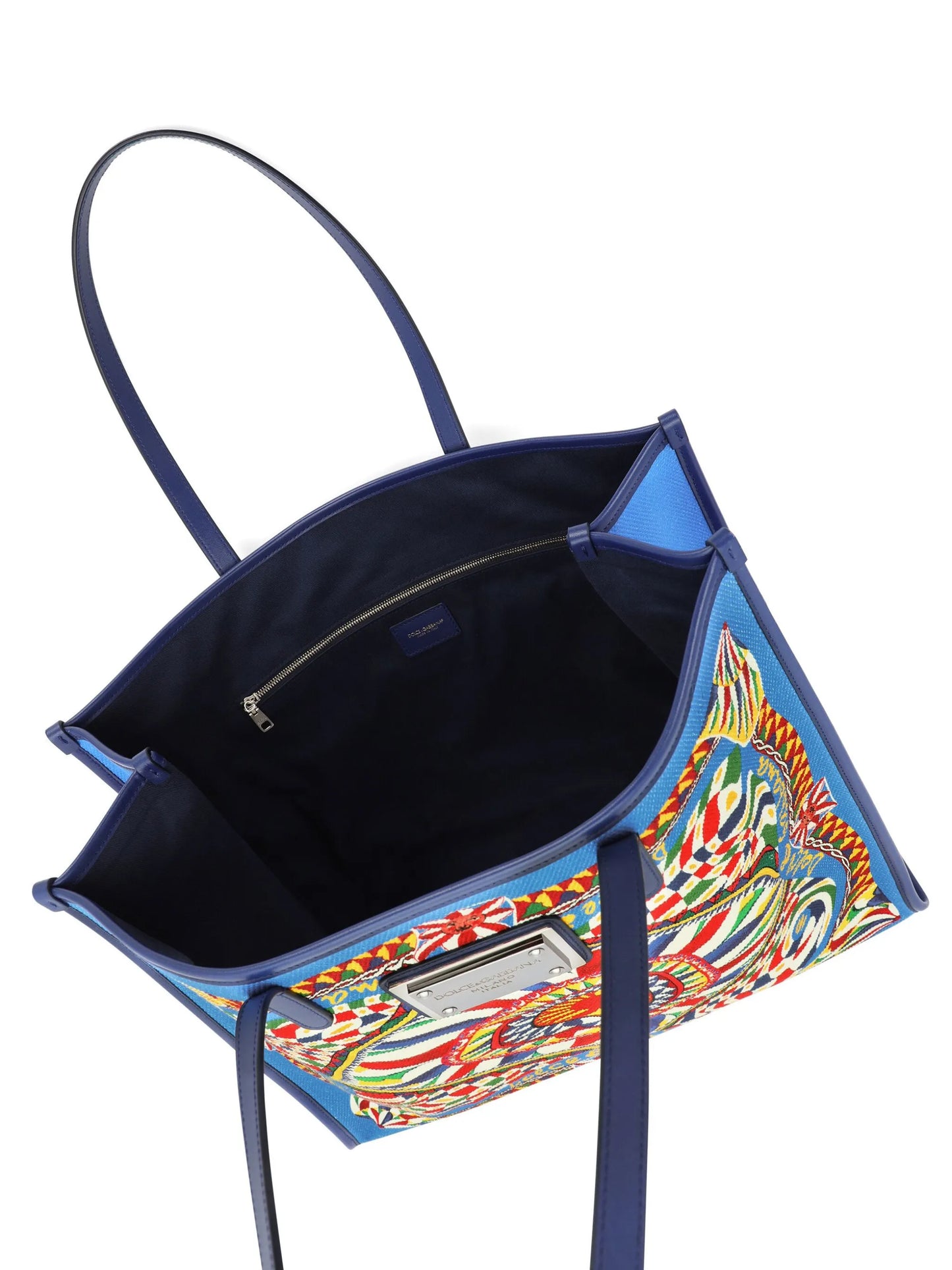 Large Shopping printed tote bag
