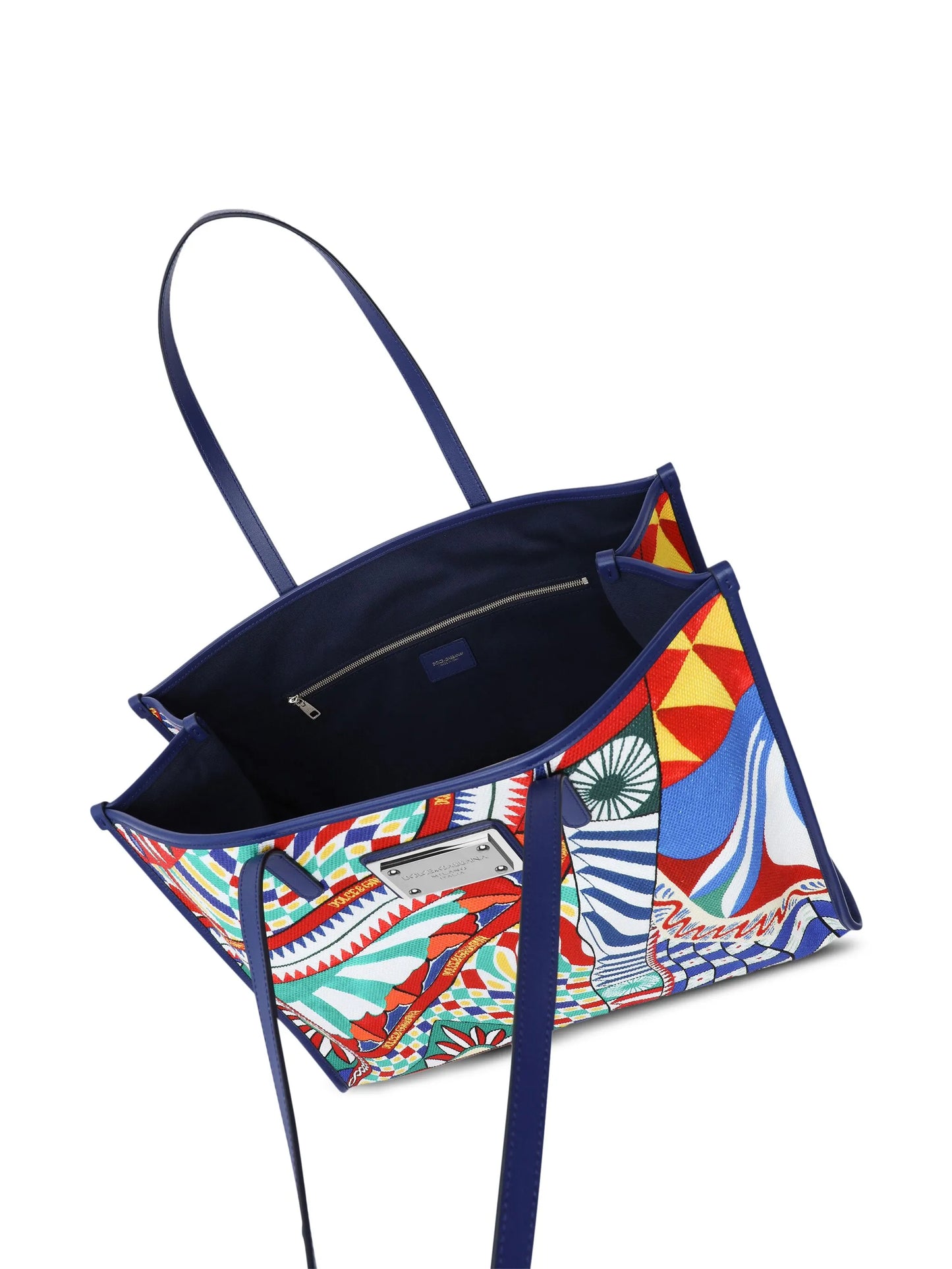 Large Shopping printed tote bag